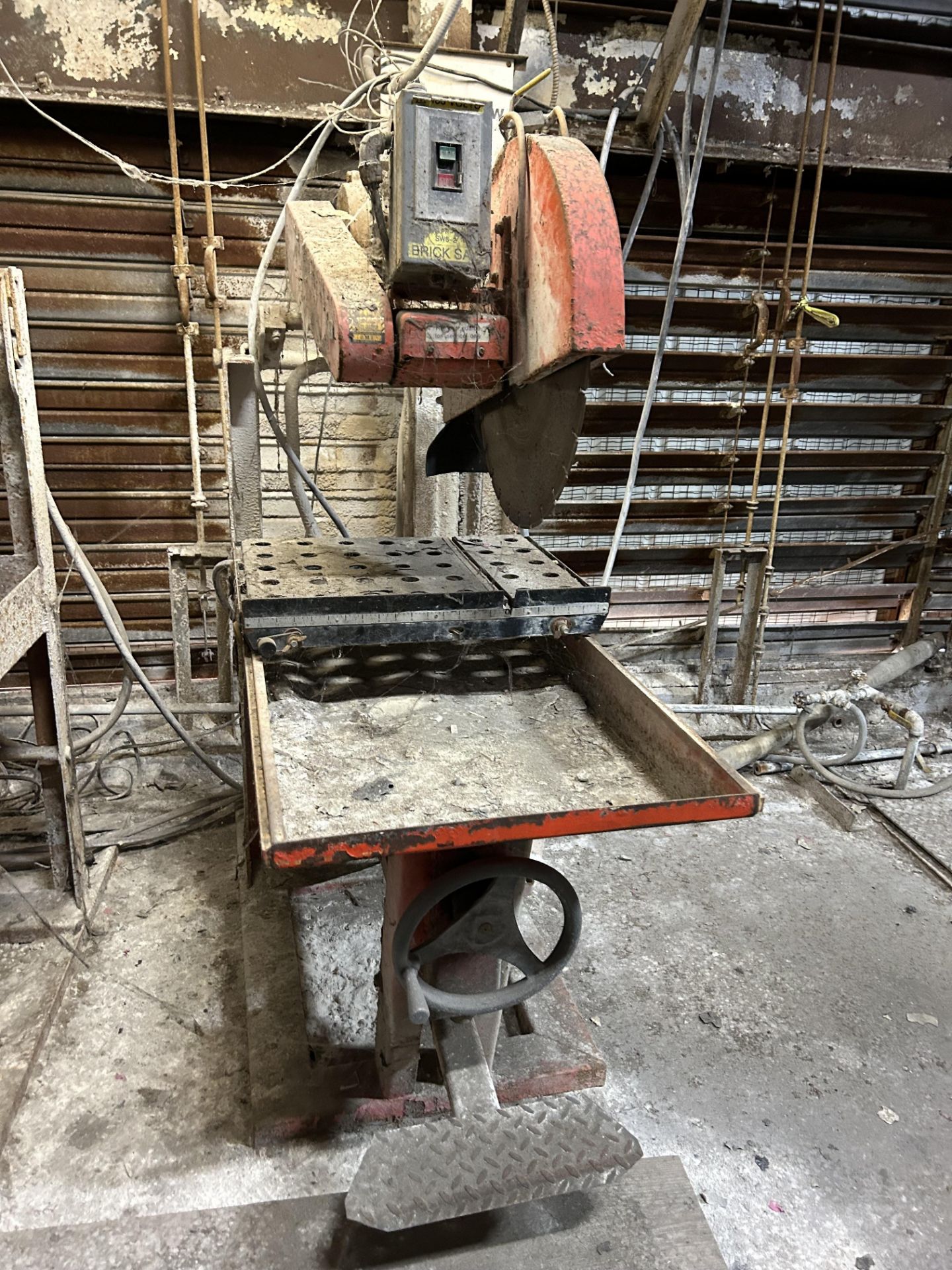 Brick Saw, Rigging/ Removal Fee - $150 - Image 3 of 4