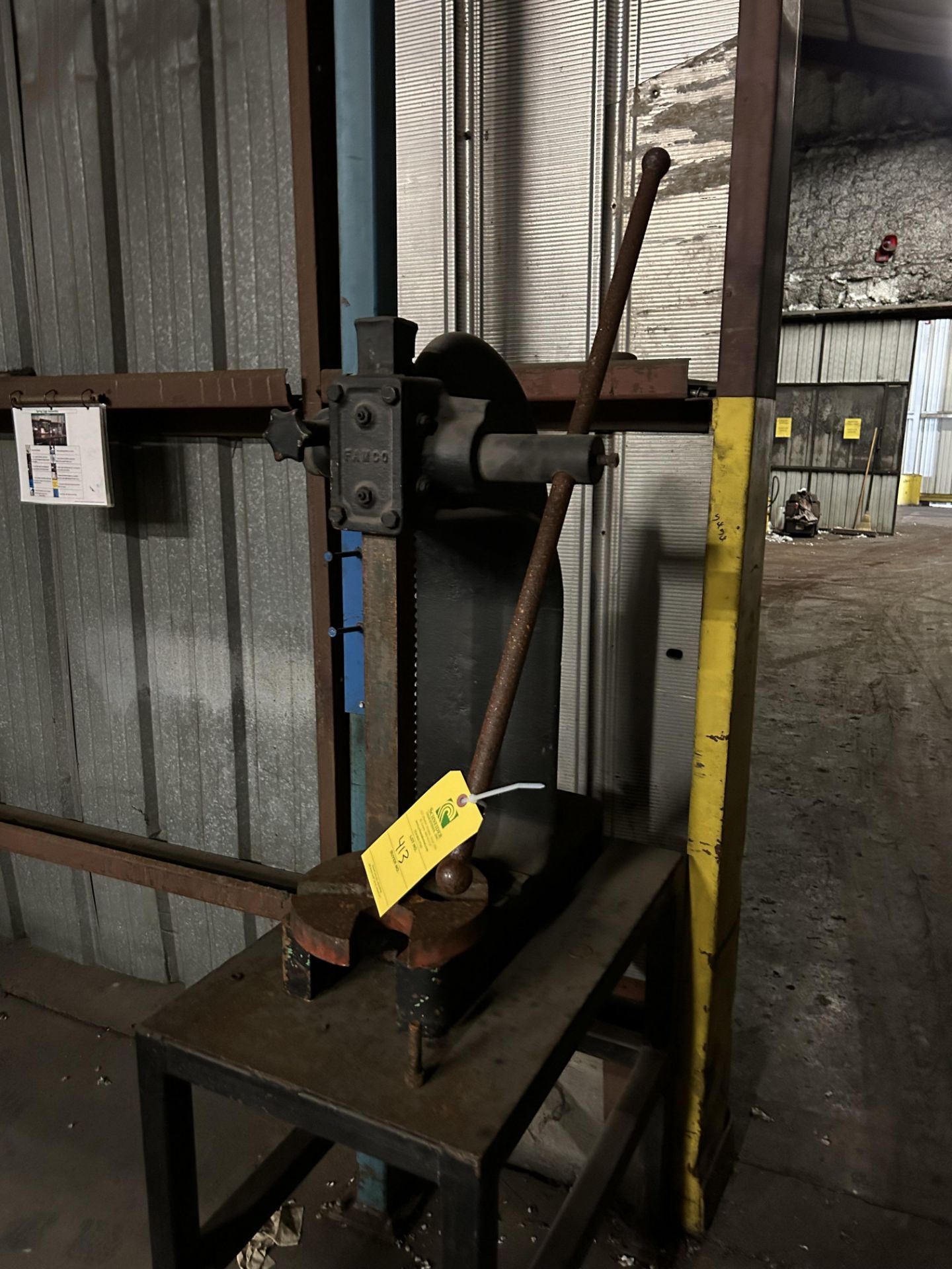 Arbor Press, Rigging/ Removal Fee - $75