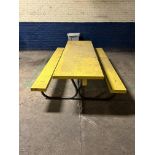 Qty. 2 Lunch Tables, Rigging/ Removal Fee - $60