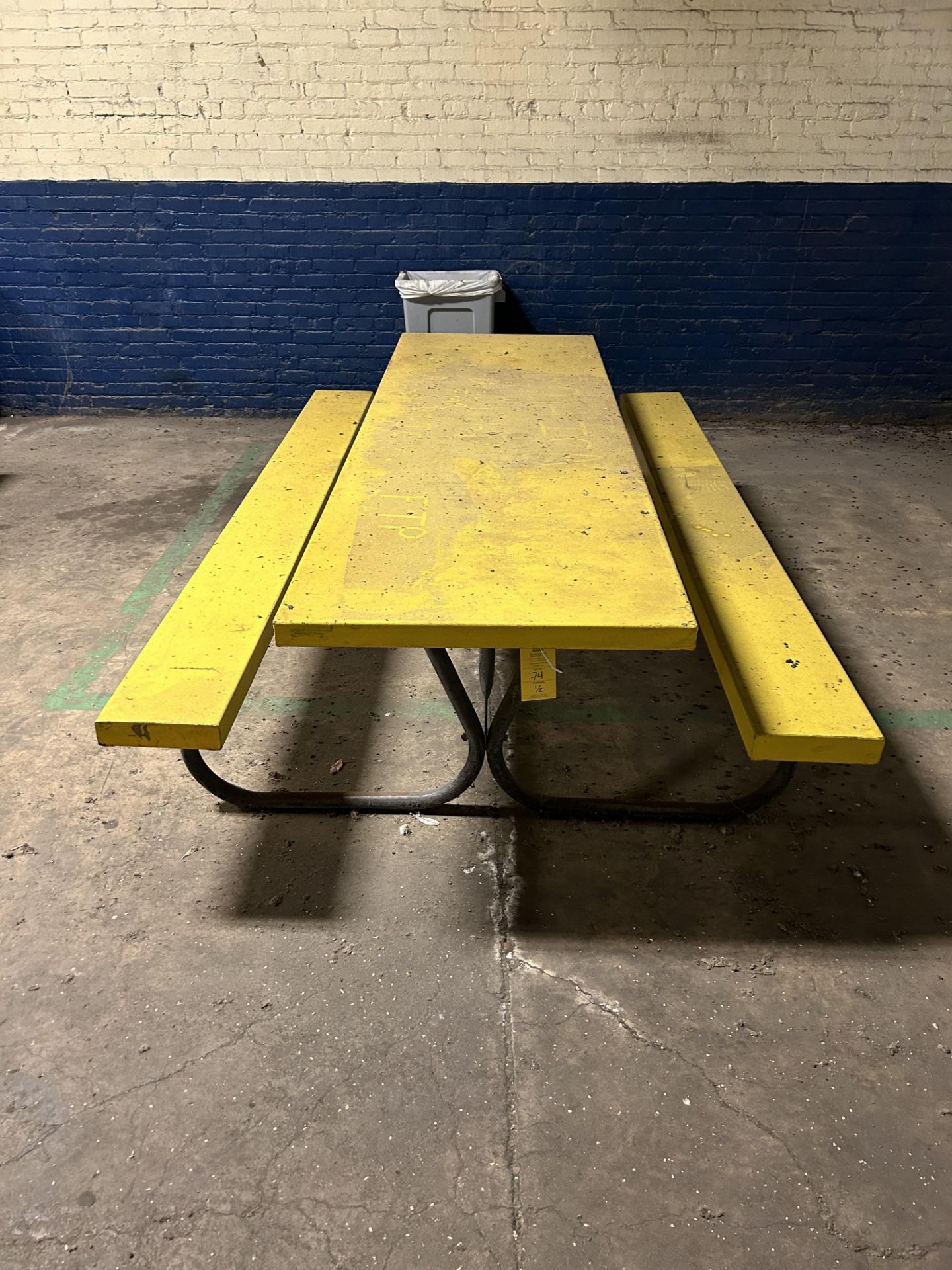 Qty. 2 Lunch Tables, Rigging/ Removal Fee - $60