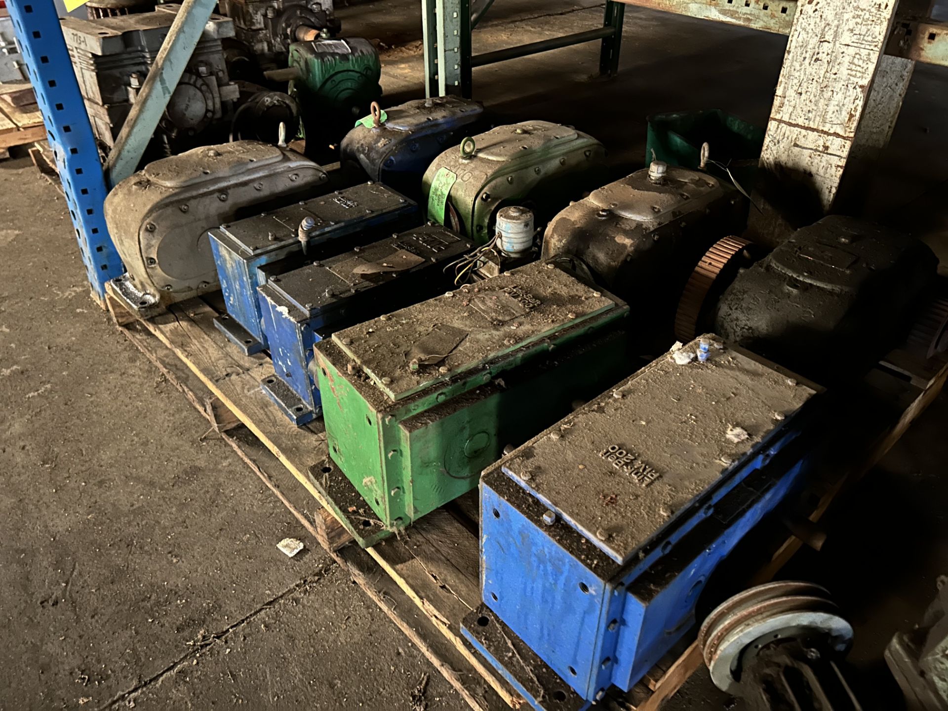Pallet of Gear Boxes, Rigging/ Removal Fee - $75 - Image 2 of 4