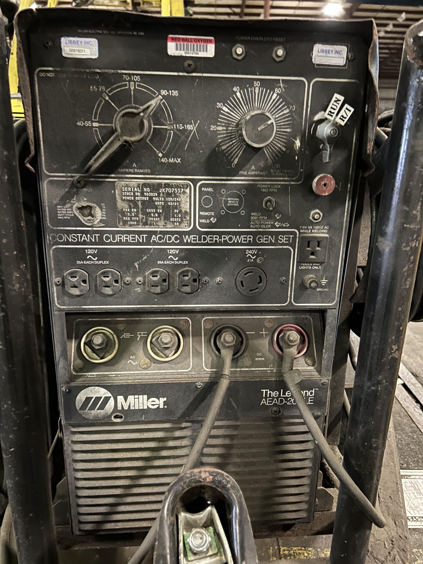 Miller AC/DC Welder, Rigging/ Removal Fee - $75 - Image 2 of 5