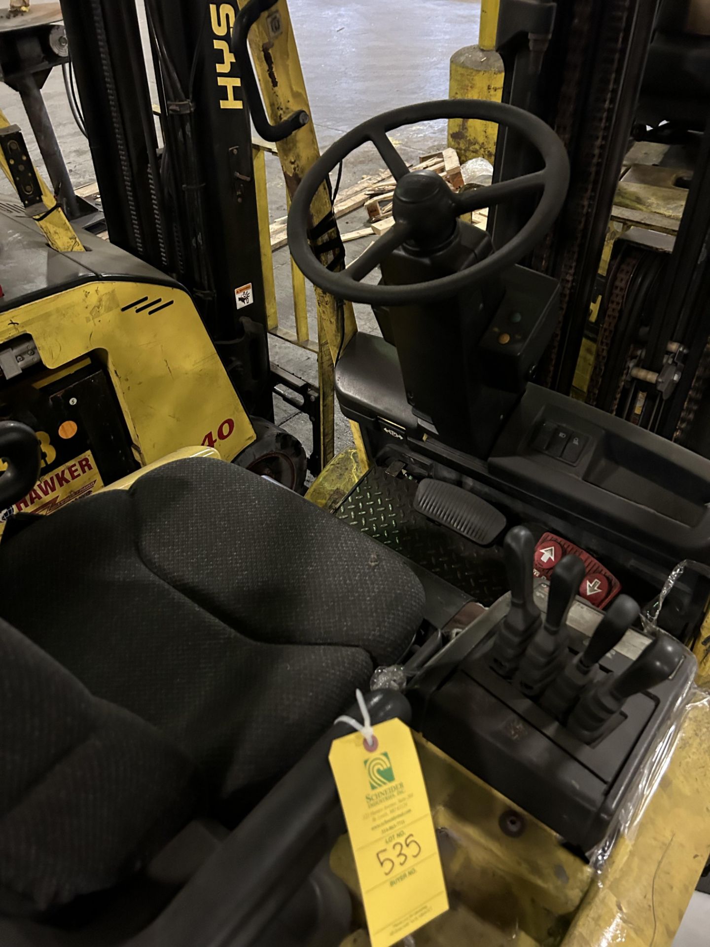 Hyster Eletric Forklift, (Needs Work & Battery), Rigging/ Removal Fee - $200 - Bild 4 aus 5