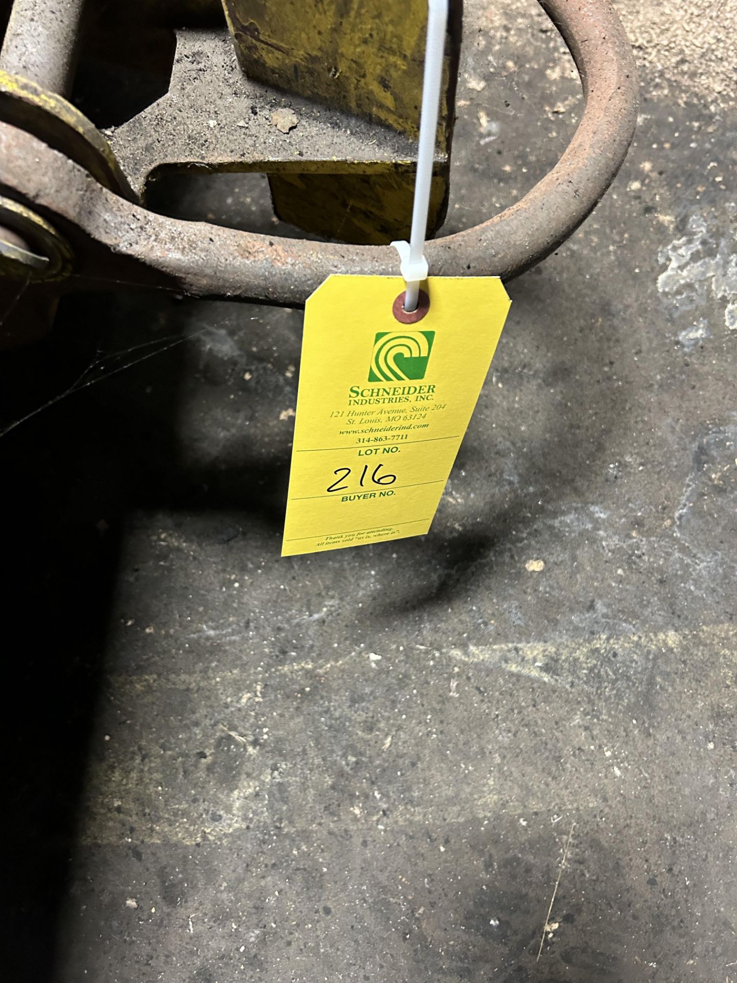 Floor Cart, Rigging/ Removal Fee - $75 - Image 3 of 3