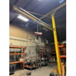 DUFFYNX 1/2 Ton Chain Hoist w/ Dayton Boom, Rigging/ Removal Fee - $350