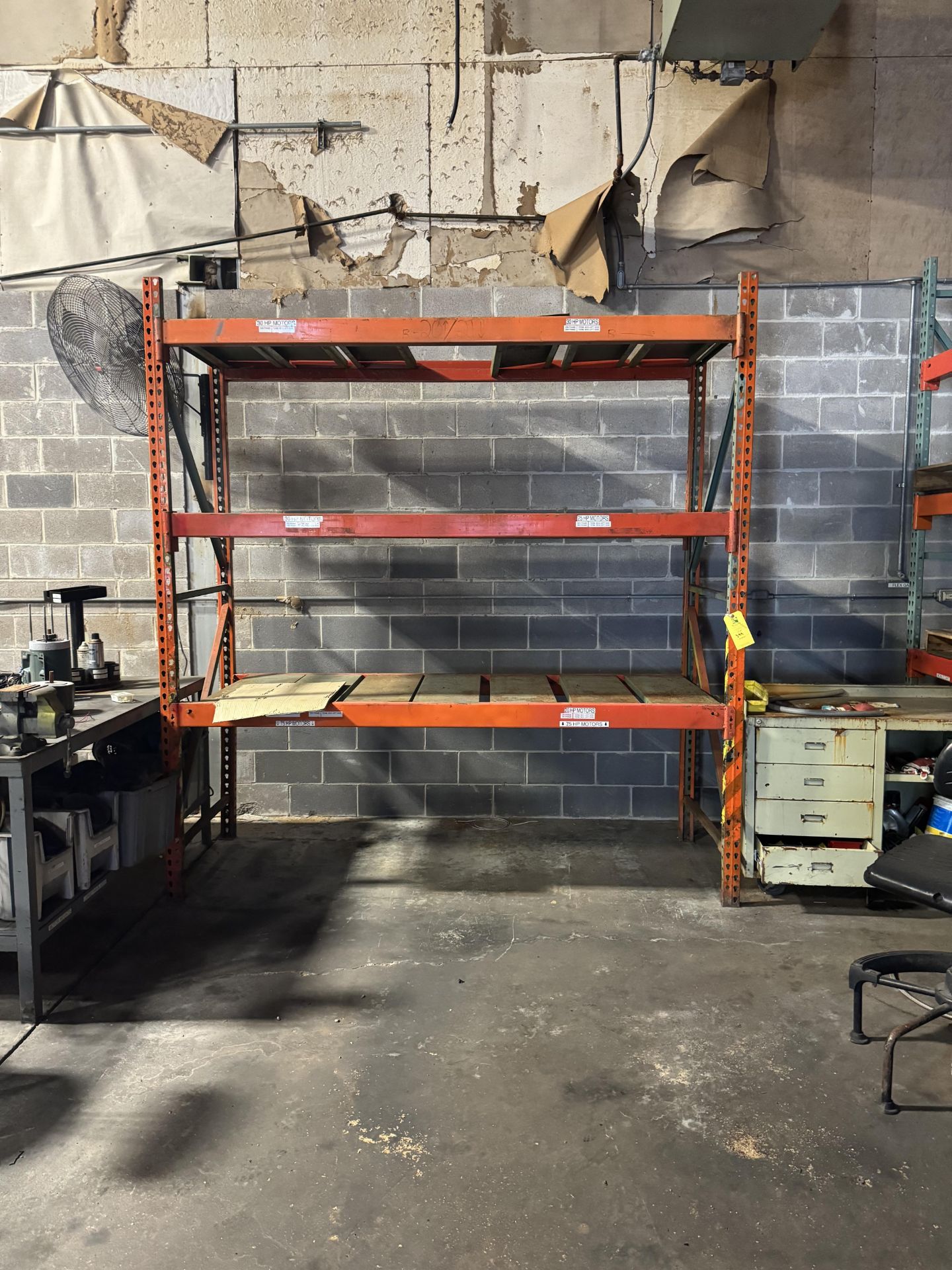 Pallet Racking, Rigging/ Removal Fee - $150
