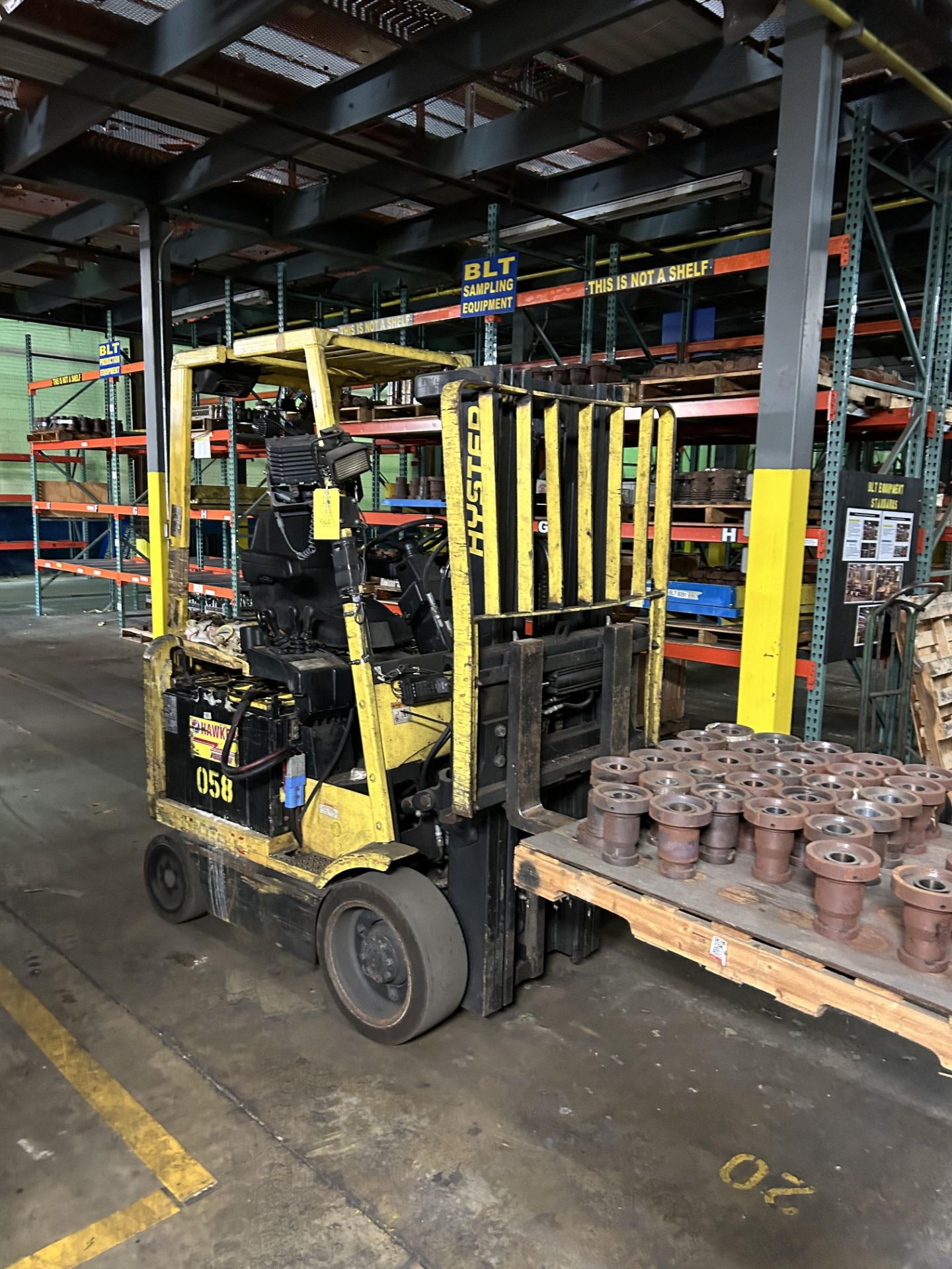 Hyster Eletric Forklift, Rigging/ Removal Fee - $200