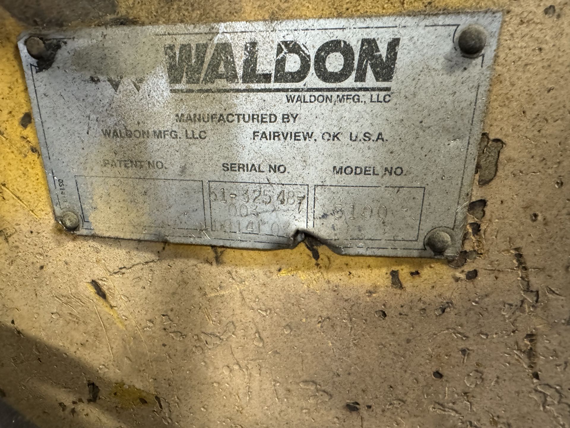 Waldon Truck, Model# 5100, Serial# 51-32548-003-D914L03, Rigging/ Removal Fee, $400 - Bild 2 aus 4