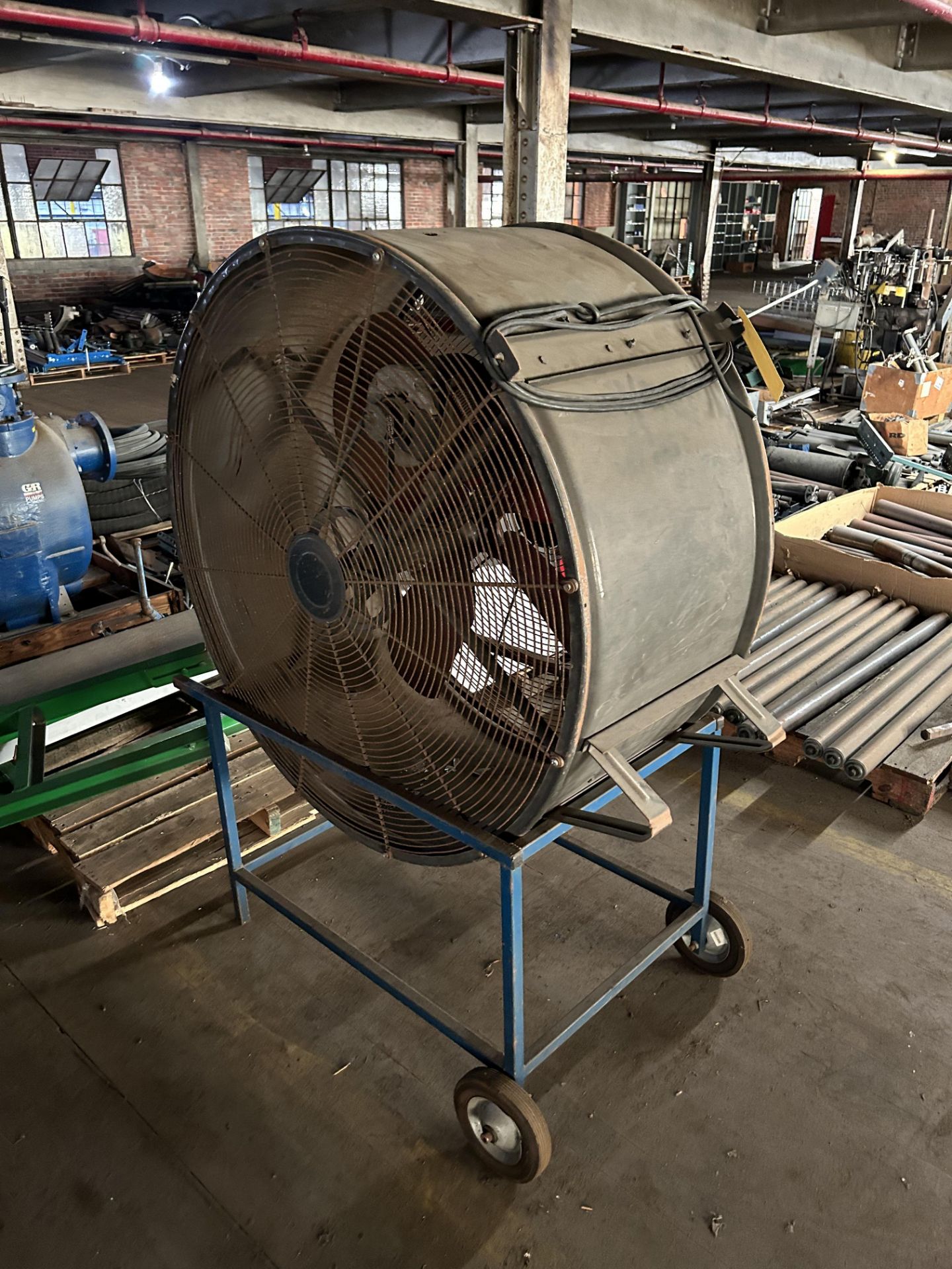 Shop Fan & Hand Cart, Rigging/ Removal Fee - $75 - Image 2 of 3
