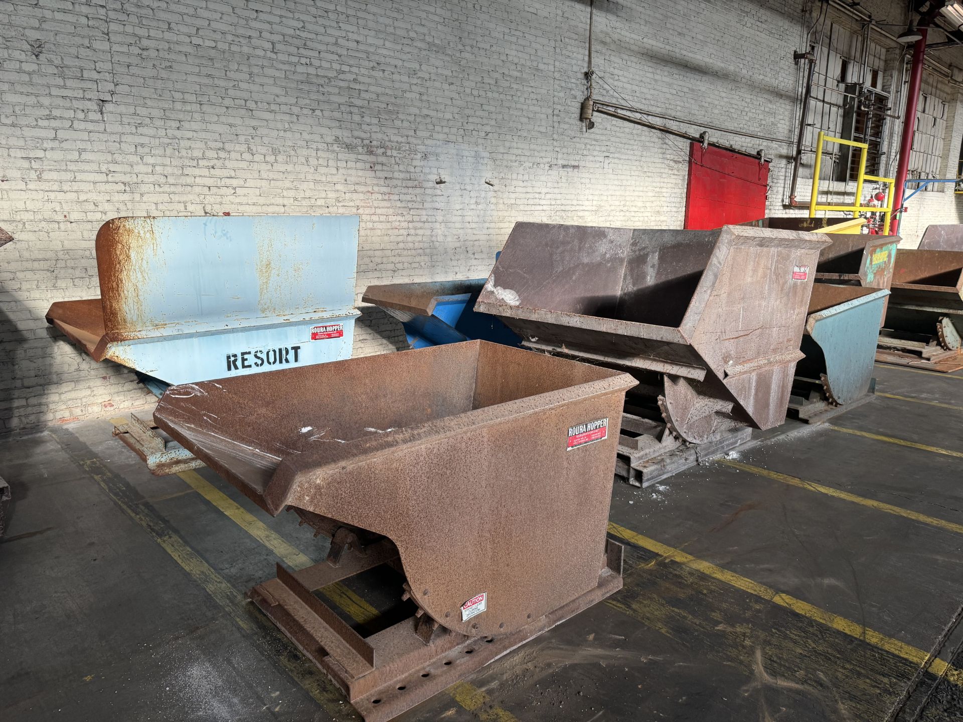 Various Dump Hoppers, Qty 16, Rigging/ Removal Fee - $850 - Image 3 of 5