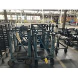 Qty. 8 Metal Carts, Rigging/ Removal Fee - $425