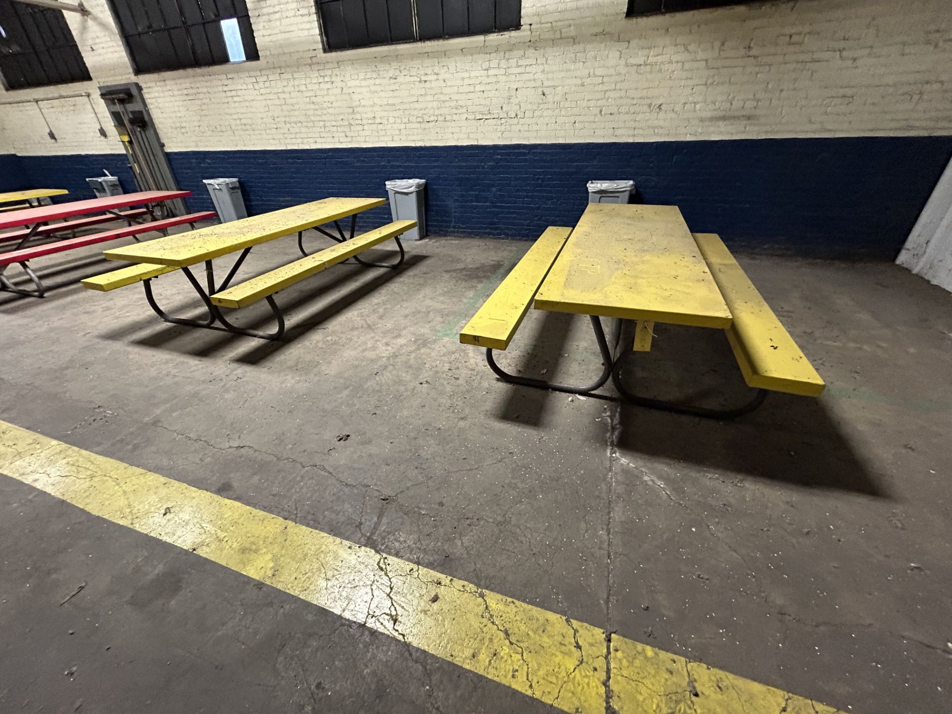 Qty. 2 Lunch Tables, Rigging/ Removal Fee - $60 - Image 2 of 3