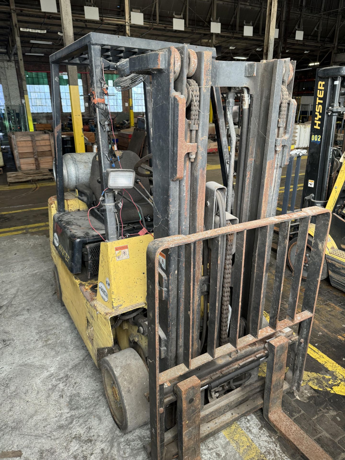 Hyster Electric Lift Truck, Model# E45XM2-27, Serial# F108V29336A, 36V, (Does not include battery) - Bild 3 aus 6