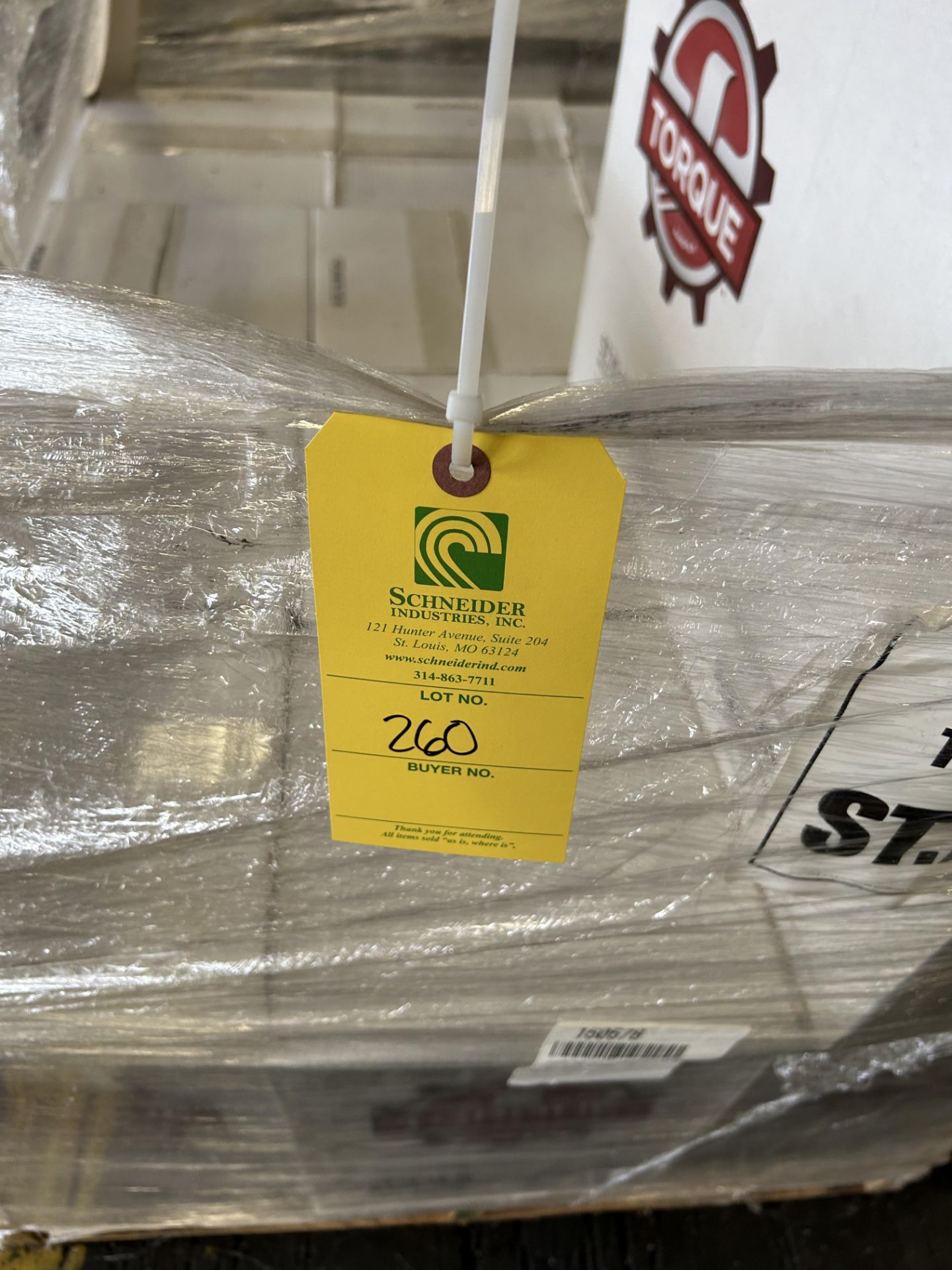Pallet of Shrink Wrap, Rigging/ Removal Fee $100 - Image 4 of 4