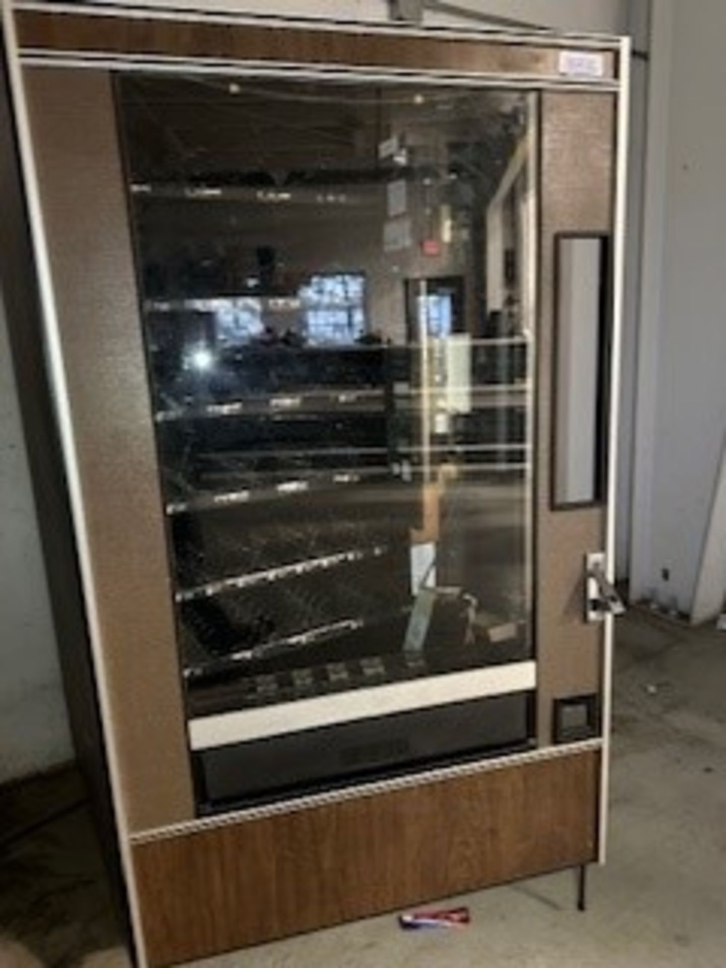 (Located in Farmingdale, NJ) Snack Vending Machine, Model# 147, Serial# 14728622