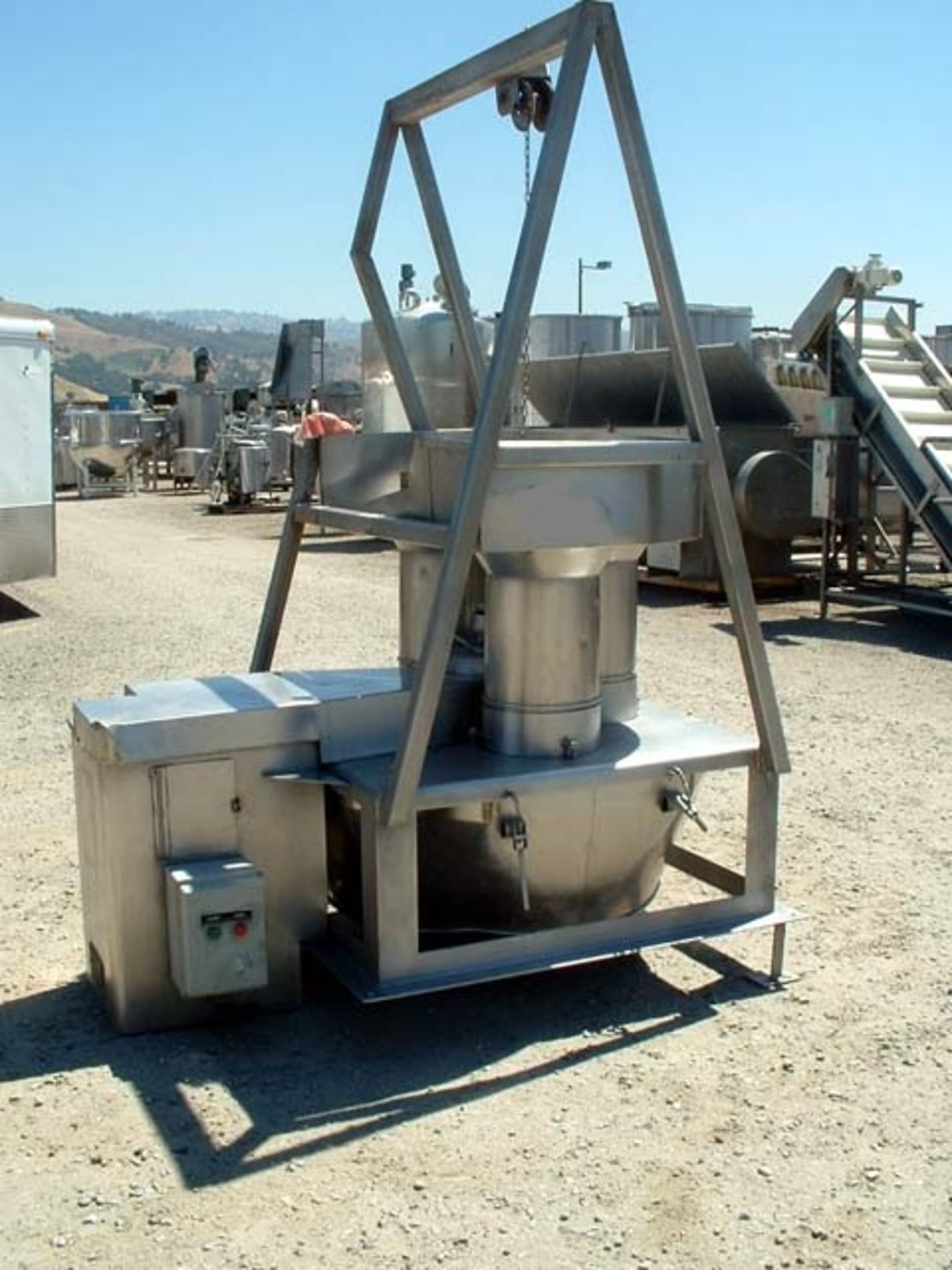 (Located in Morgan Hill, CA) Legrow/Brothers Slicer Dicer, SN 3-107-85CCB, S/S Construction, V-Belt