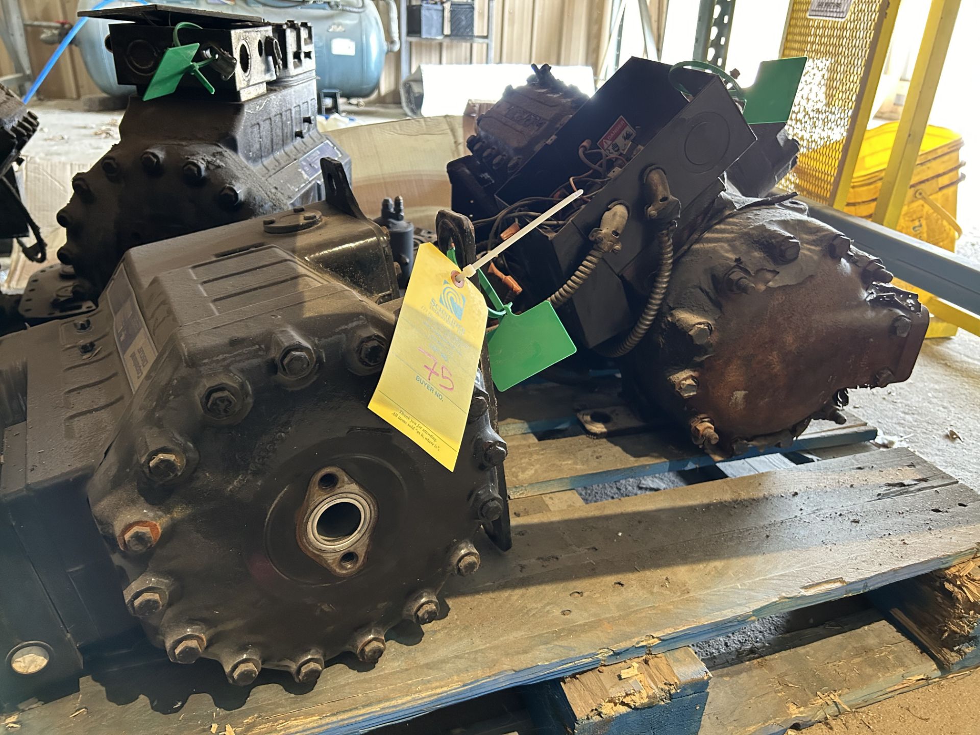 Lot Location: Hartley IA - 2 Pallets of Compressors and Compressor Parts - Image 2 of 6