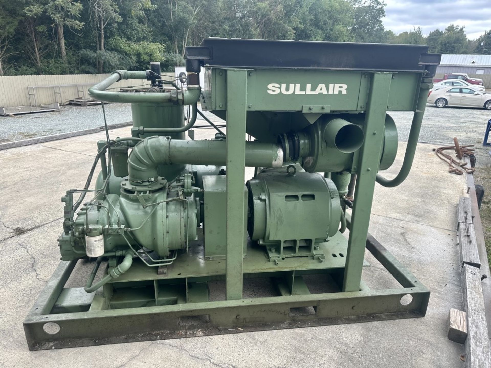 Lot Location: Greensboro NC: 100 HP SULLAIR COMPRESSOR MODEL 20-100H - Image 2 of 12