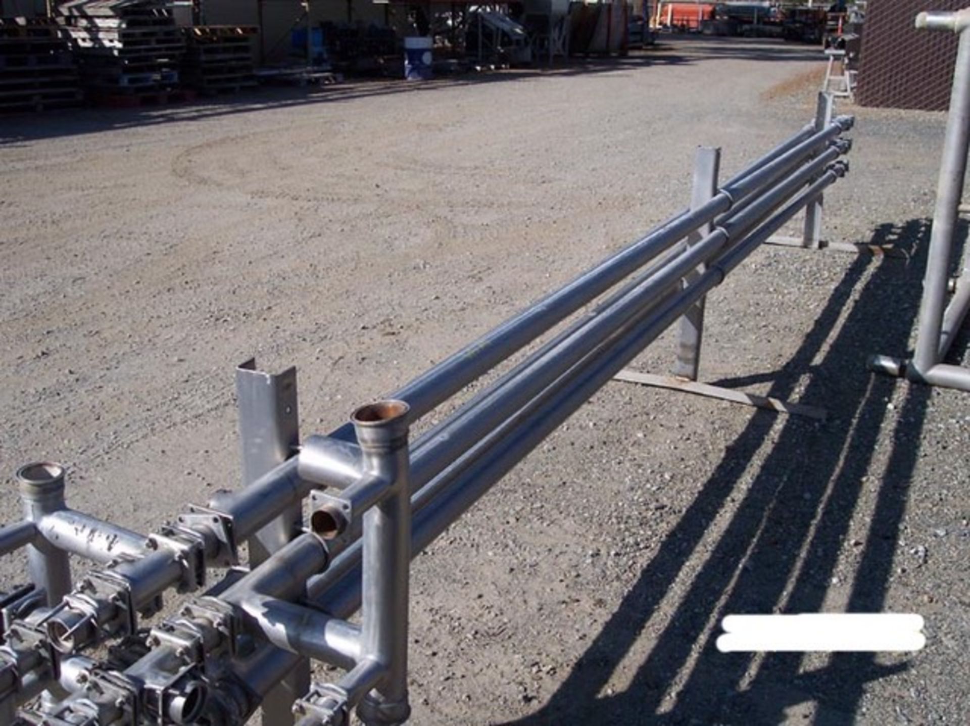 (Located in Morgan Hill, CA) Feldmeier Tube in Tube Heat Exchanger, All S/S, Triple Tube, 2 1/2" - Bild 3 aus 6