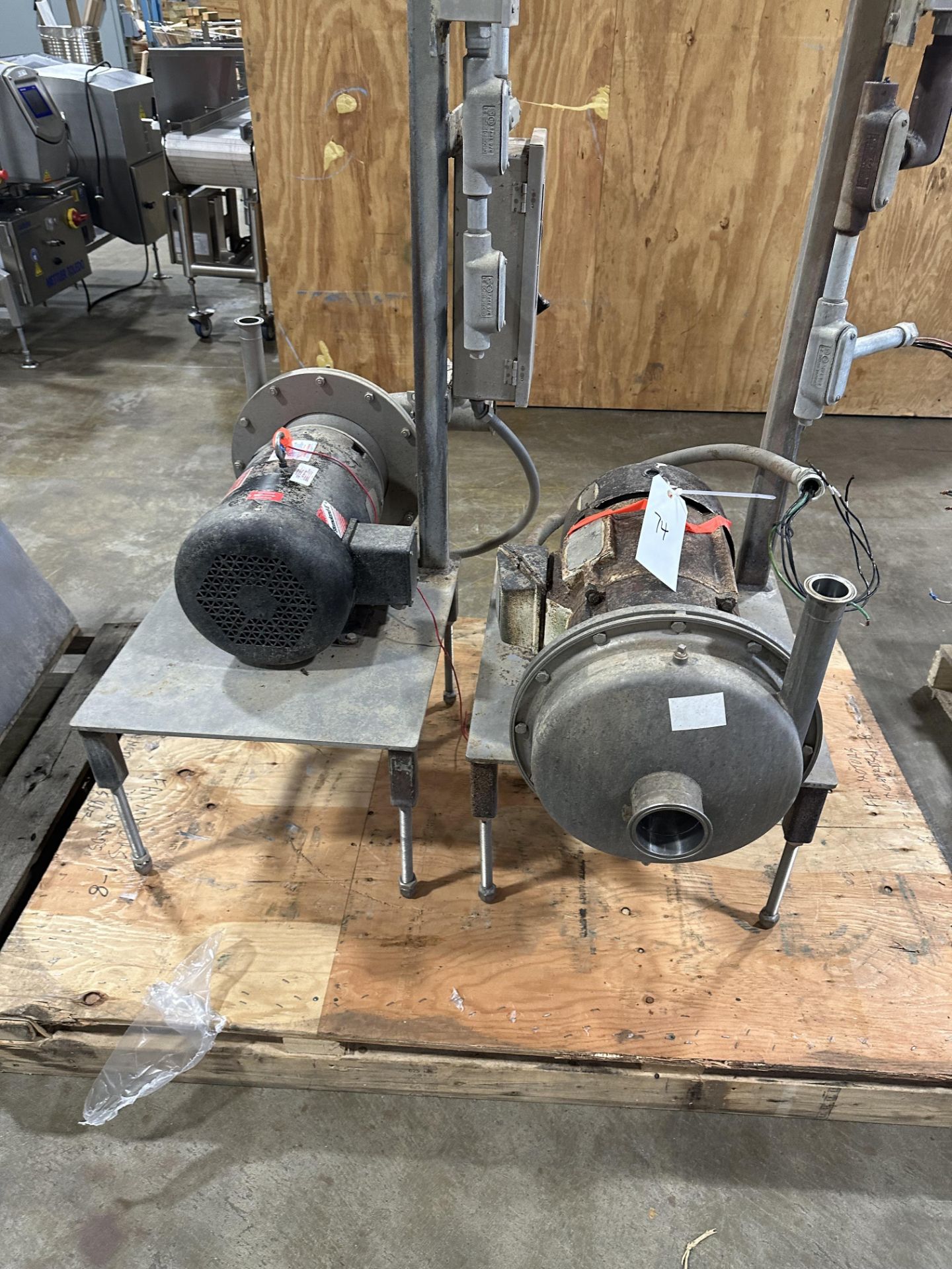 (Located In Springfield, MI) Lot of 2 Centrifugal Pumps