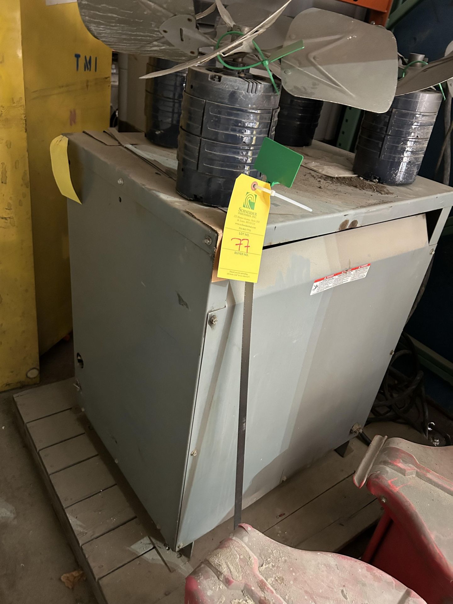 Lot Location: Hartley IA - Square D 3-Phase Insulated Transformer - Image 2 of 4