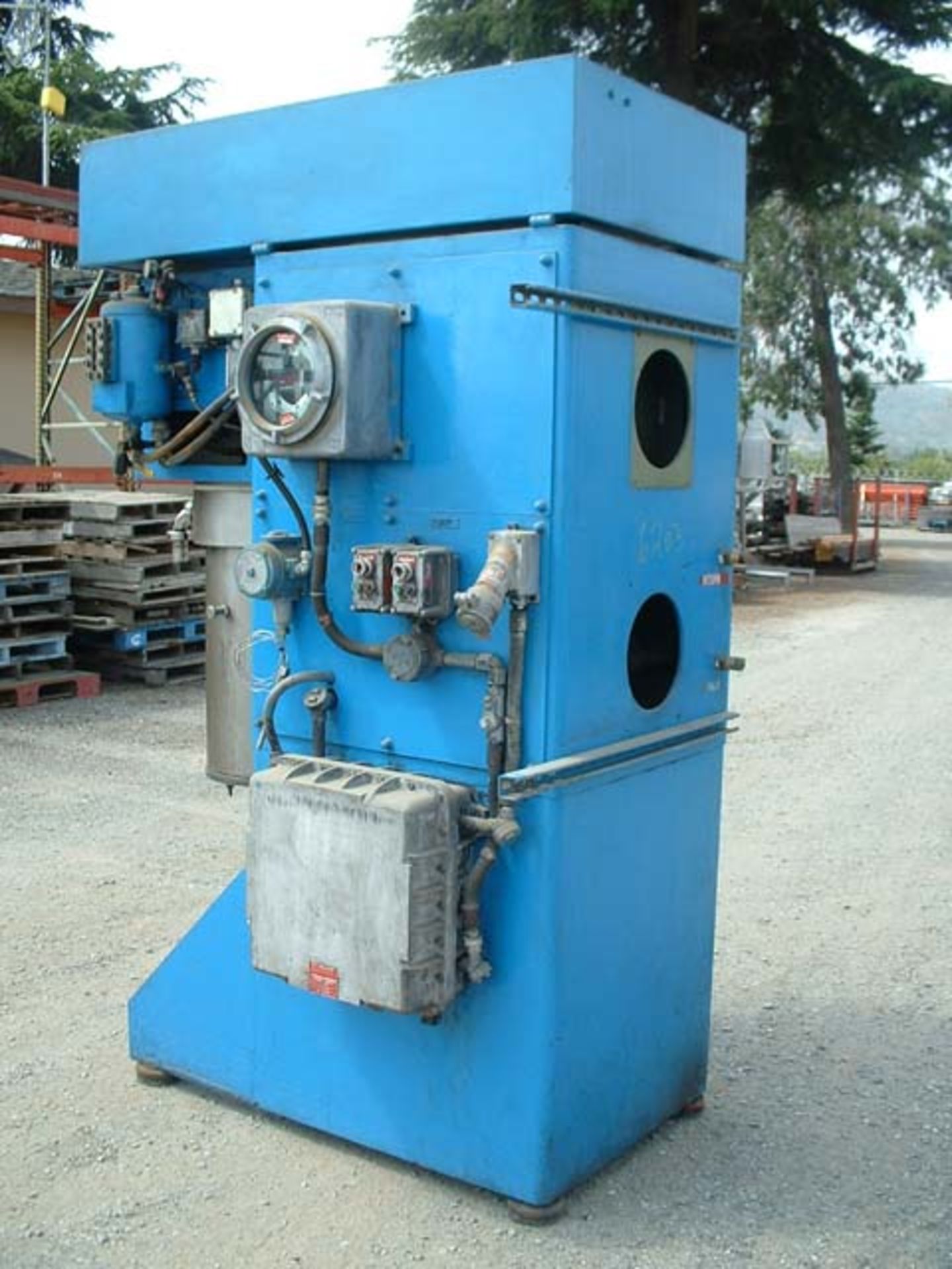 (Located in Morgan Hill, CA) Drais Mill, Model PM-25-TEX-V, SN 53212, 40 HP 230/460 3 Phase - Bild 2 aus 3