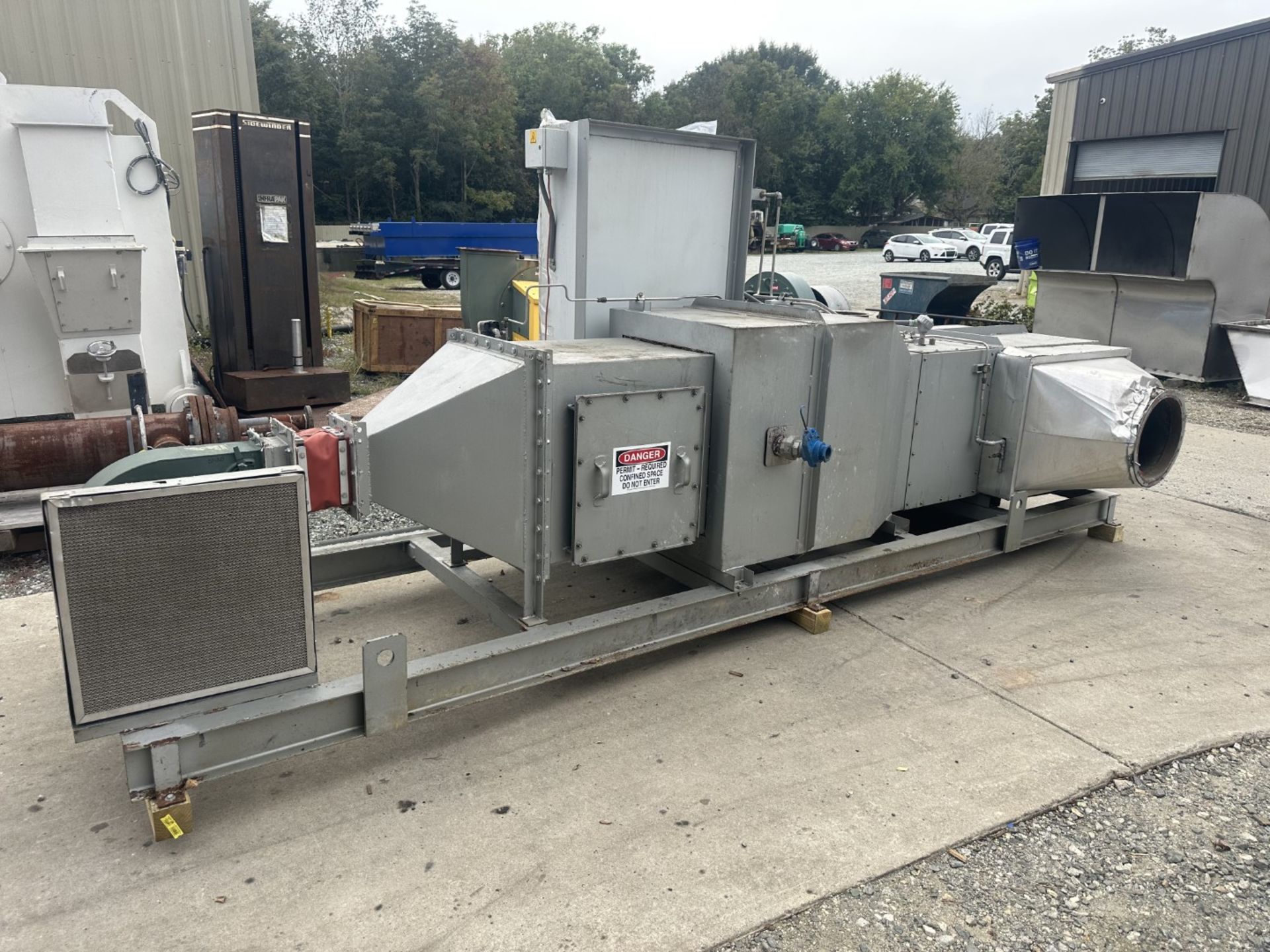 Lot Location: Greensboro NC STELTER AND BRINK PROCESS AIR HEATER PACKAGE, DIRECT OR INDIRECT FIRED