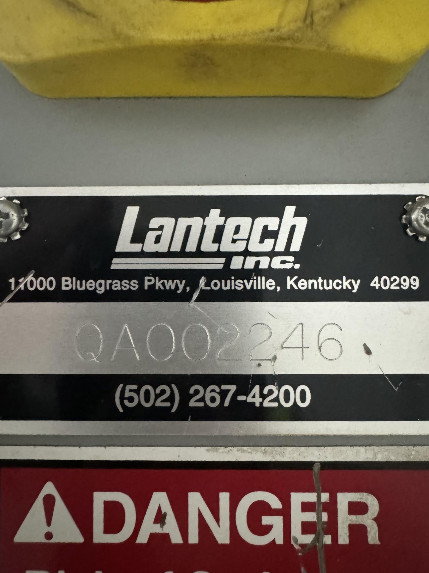 (Located in Cincinnati, OH) Lantech Stretch Wrapper Q-Series S/N QA002246 - Image 6 of 9