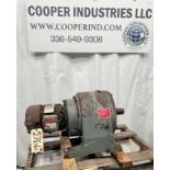 Lot Location: Greensboro NC NUTTALL GEAR REDUCER WITH 3 HP MOTOR