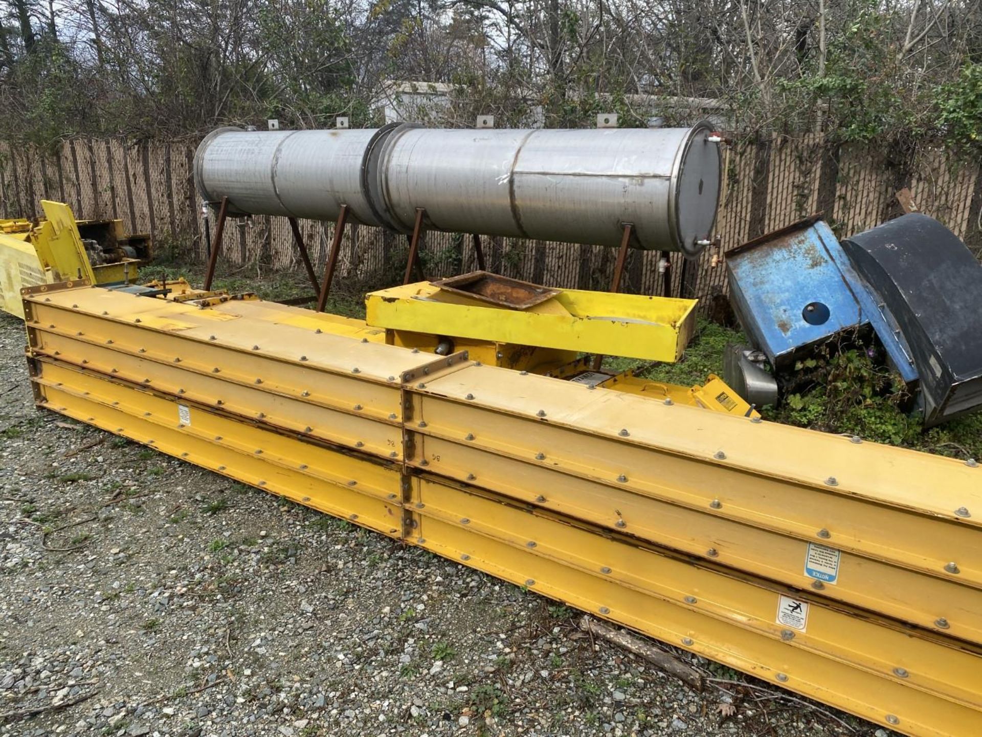 Lot Location: Greensboro NC 15'' WIDE X 16'' HIGH MODEL G RAPAT DRAG CHAIN CONVEYOR - Image 2 of 11