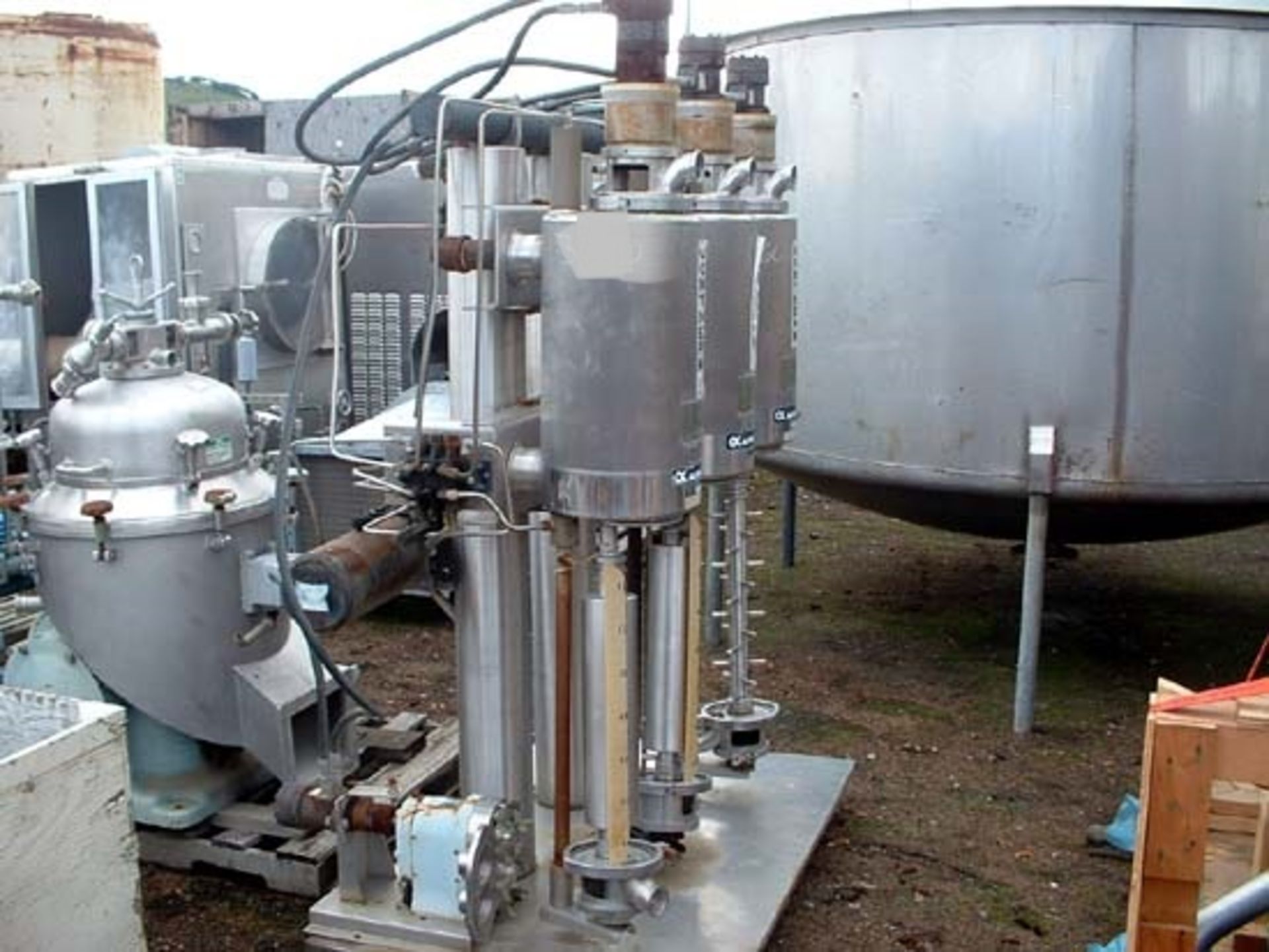 (Located in Morgan Hill, CA) ALFA Laval Contherm Heat Exchanger, 3 Tube, 6 x 3 Size, SN C1905NCC - Image 5 of 5