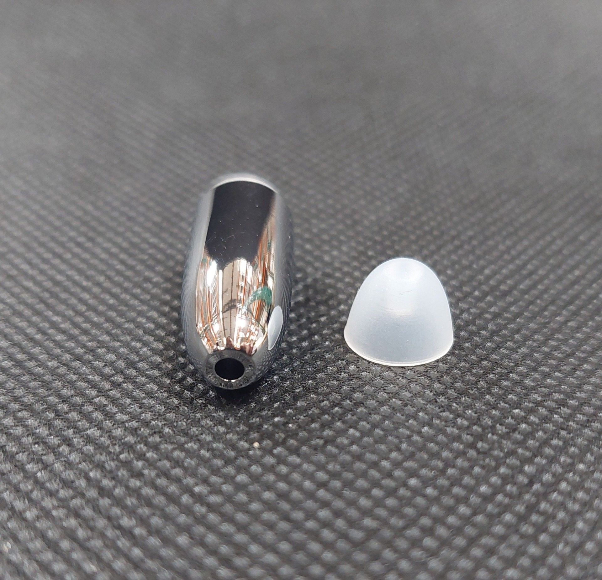 (Located in Moreno Valley, CA) Pollen Tech Bullet Silver Screw-In MP (Glass & Plastic Cartridge), - Bild 3 aus 3