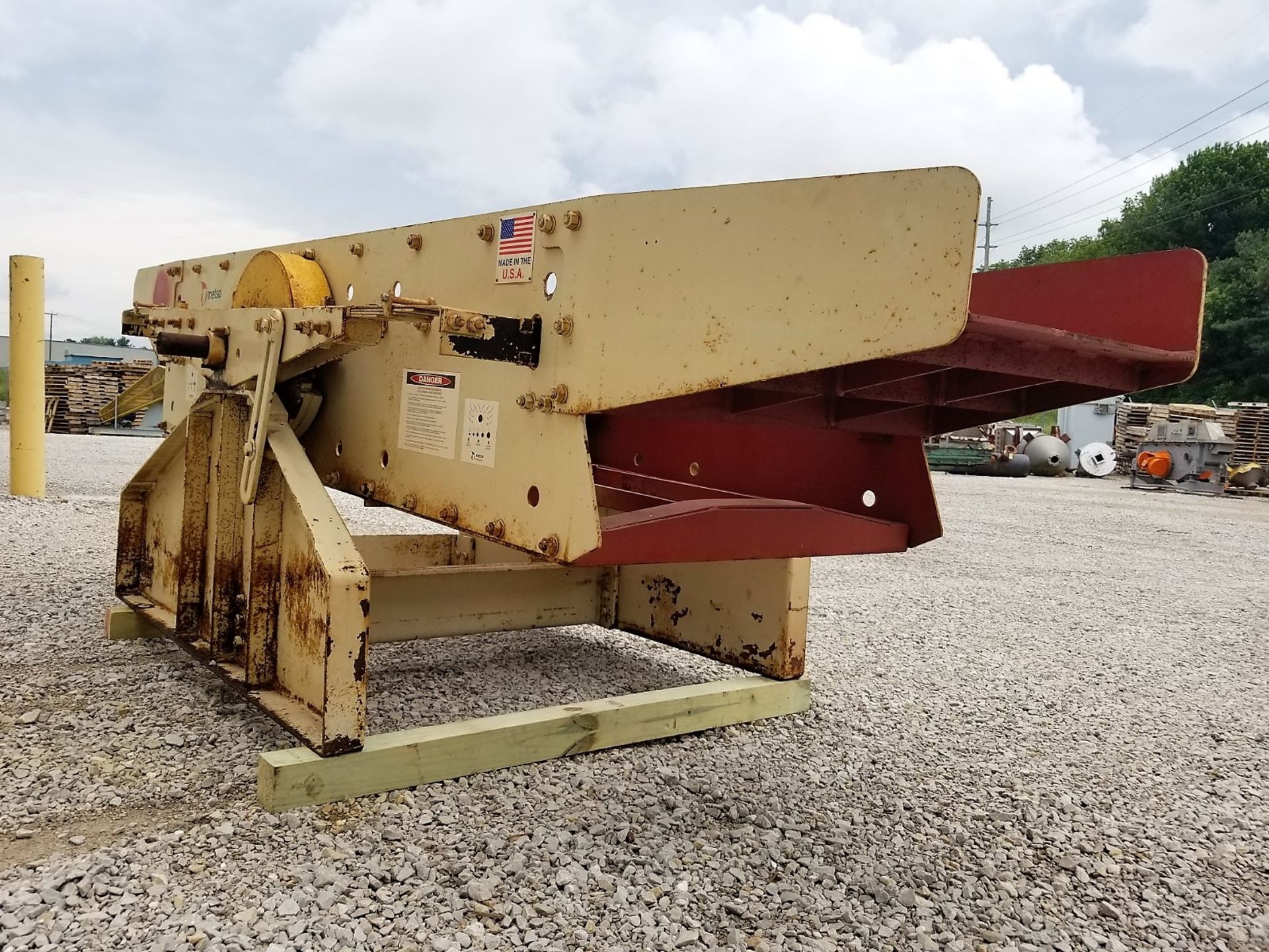 Lot Location: Greensboro NC TItle Unused 36" X 126" Hewitt-Robins Metso 2-Deck Incline Scre - Image 9 of 11