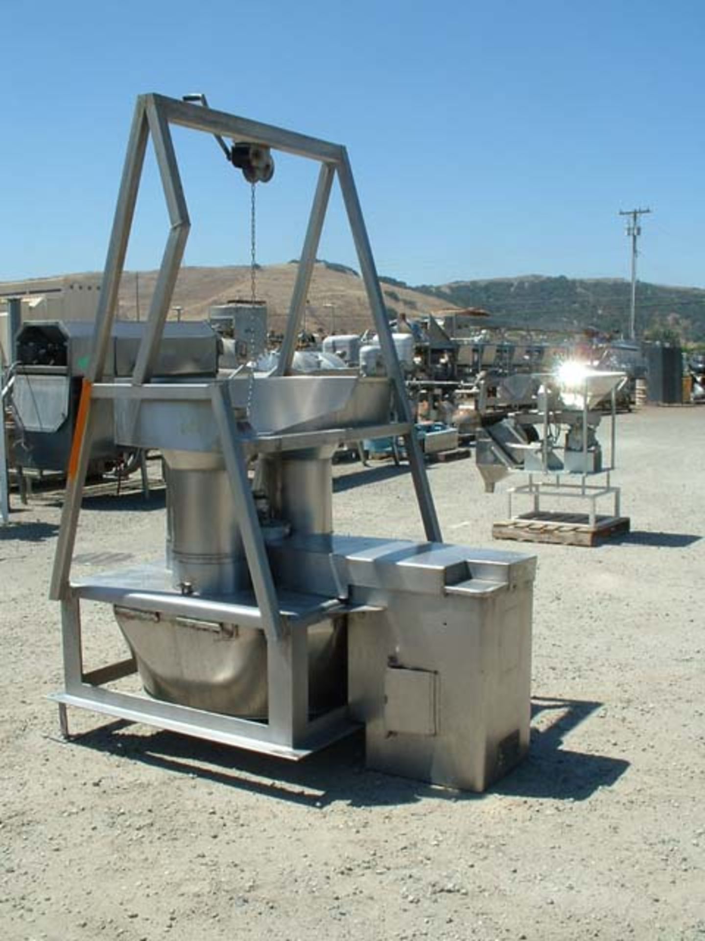 (Located in Morgan Hill, CA) Legrow/Brothers Slicer Dicer, SN 3-107-85CCB, S/S Construction, V-Belt - Image 3 of 6