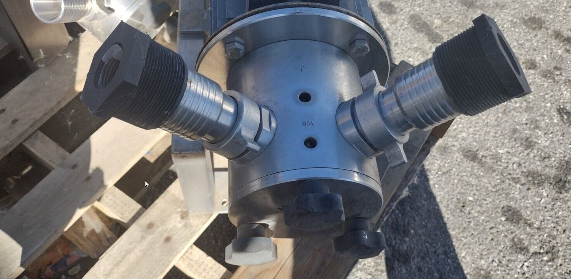 (Located in Hollister, CA) Siemens Coating System Coating Pump, Rigging Fee: $100