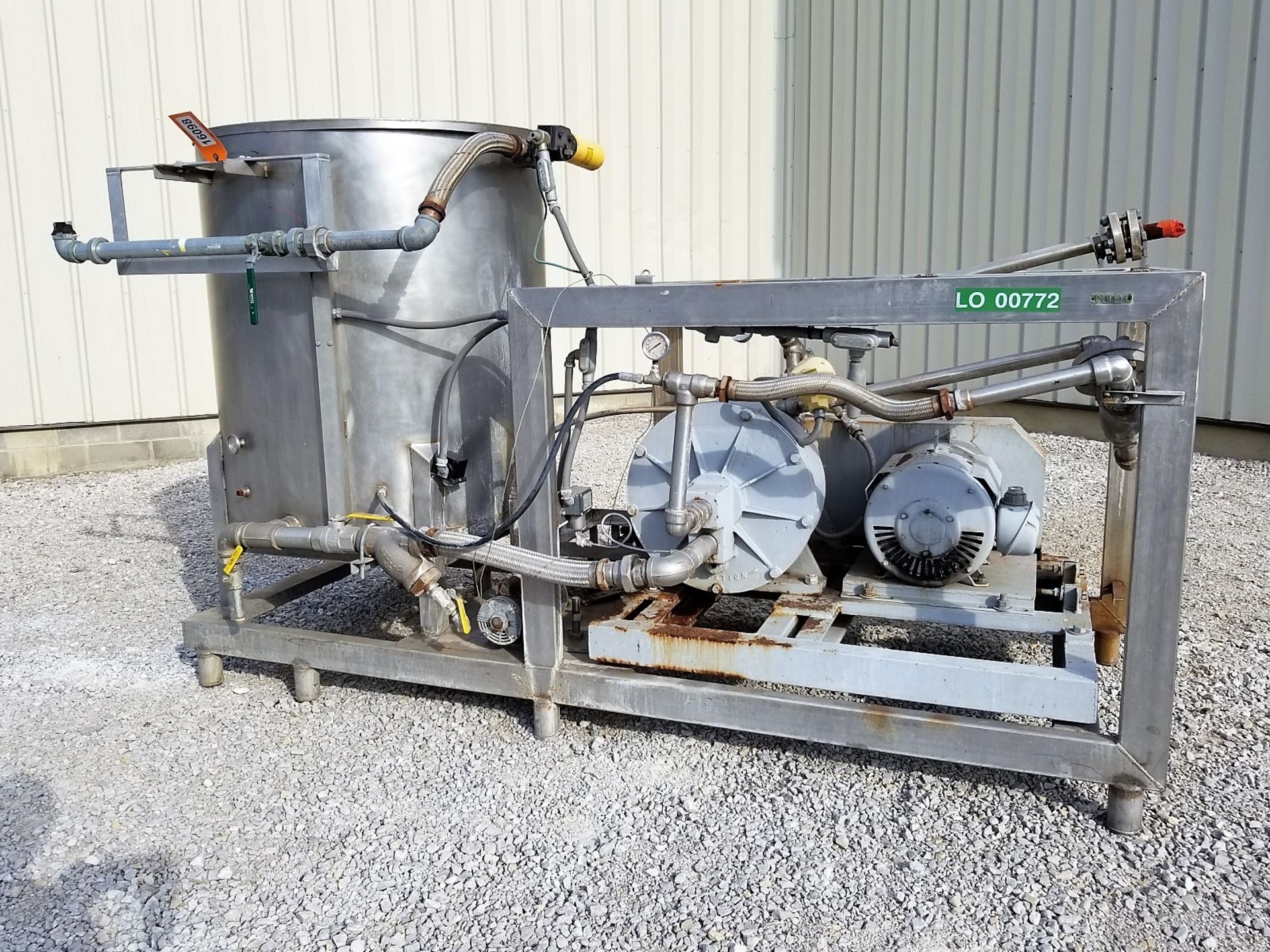 Lot Location: Greensboro NC Used Chemidyne Commander Power Wash Cleaning System WITH 30HP KOBE Roto-