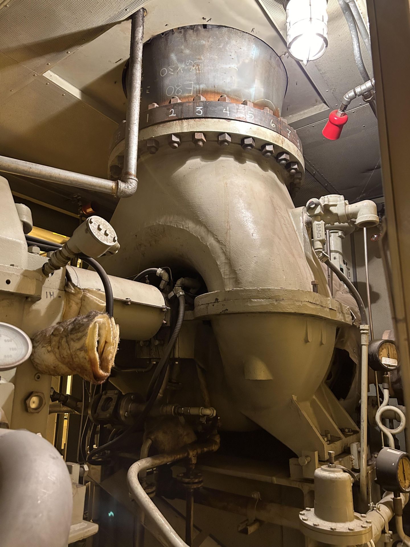 Lot Location: Glenns Ferry ID: Mars 100S Gas Turbine Driven Generator Cogen System (Turbine engine N - Image 36 of 89