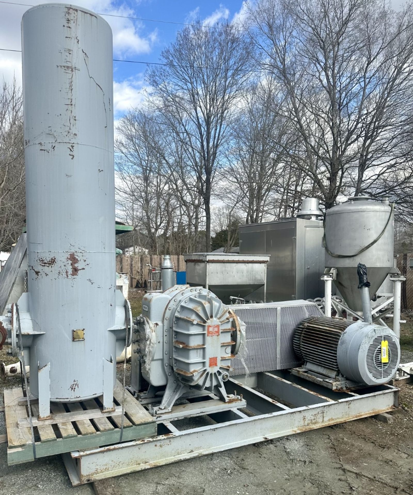 Lot Location: Greensboro NC 200 HP ROOTS 12X12 RAS WHISPAIR PD BLOWER PACKAGE, USED