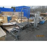 (Located in Bensalem, PA) Ballymore Work Platform, 2-sided, 800lb capacity, 3ft tall