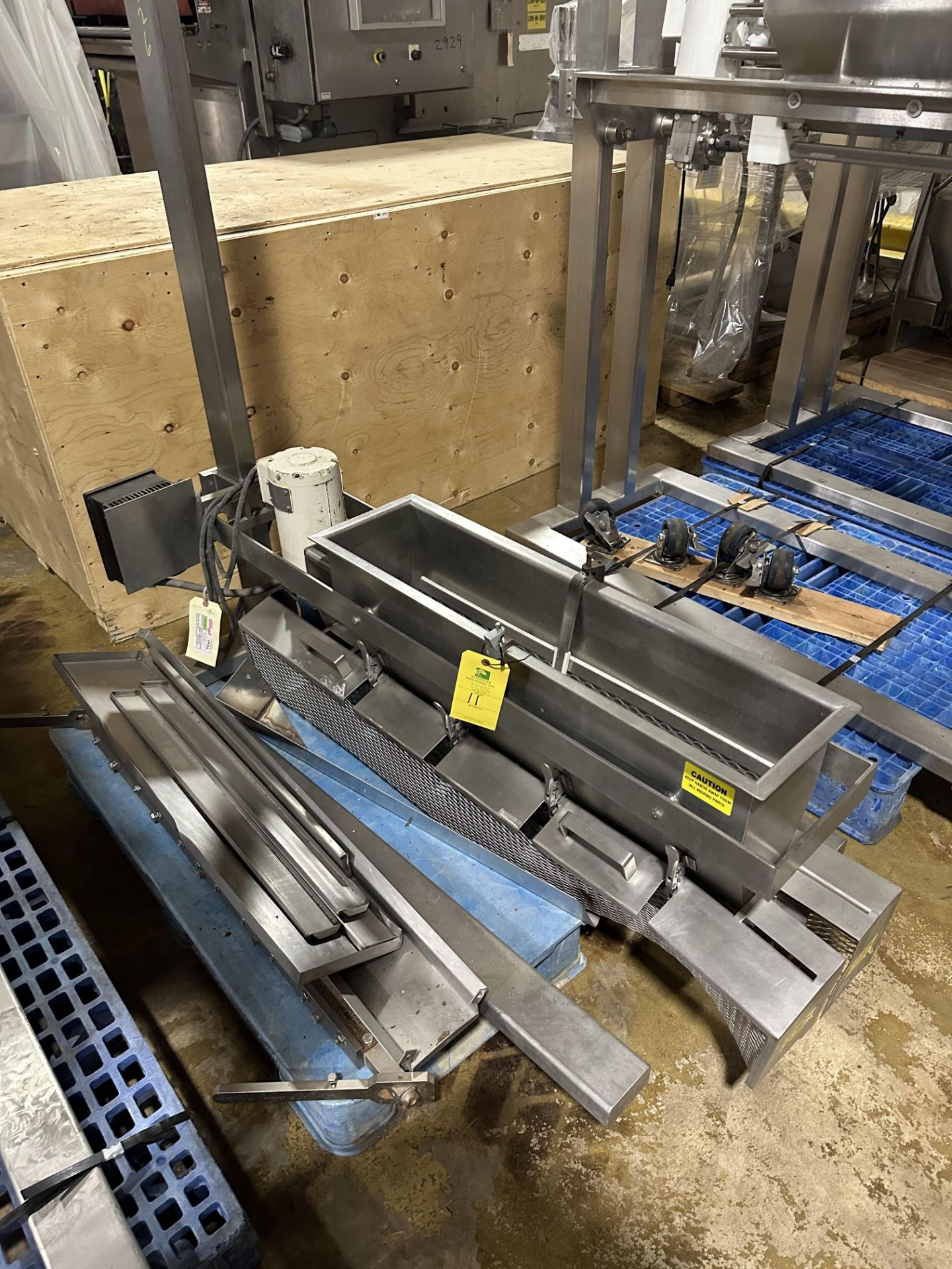 (Located In Springfield, MI) Stainless Duster/Depositor Unit