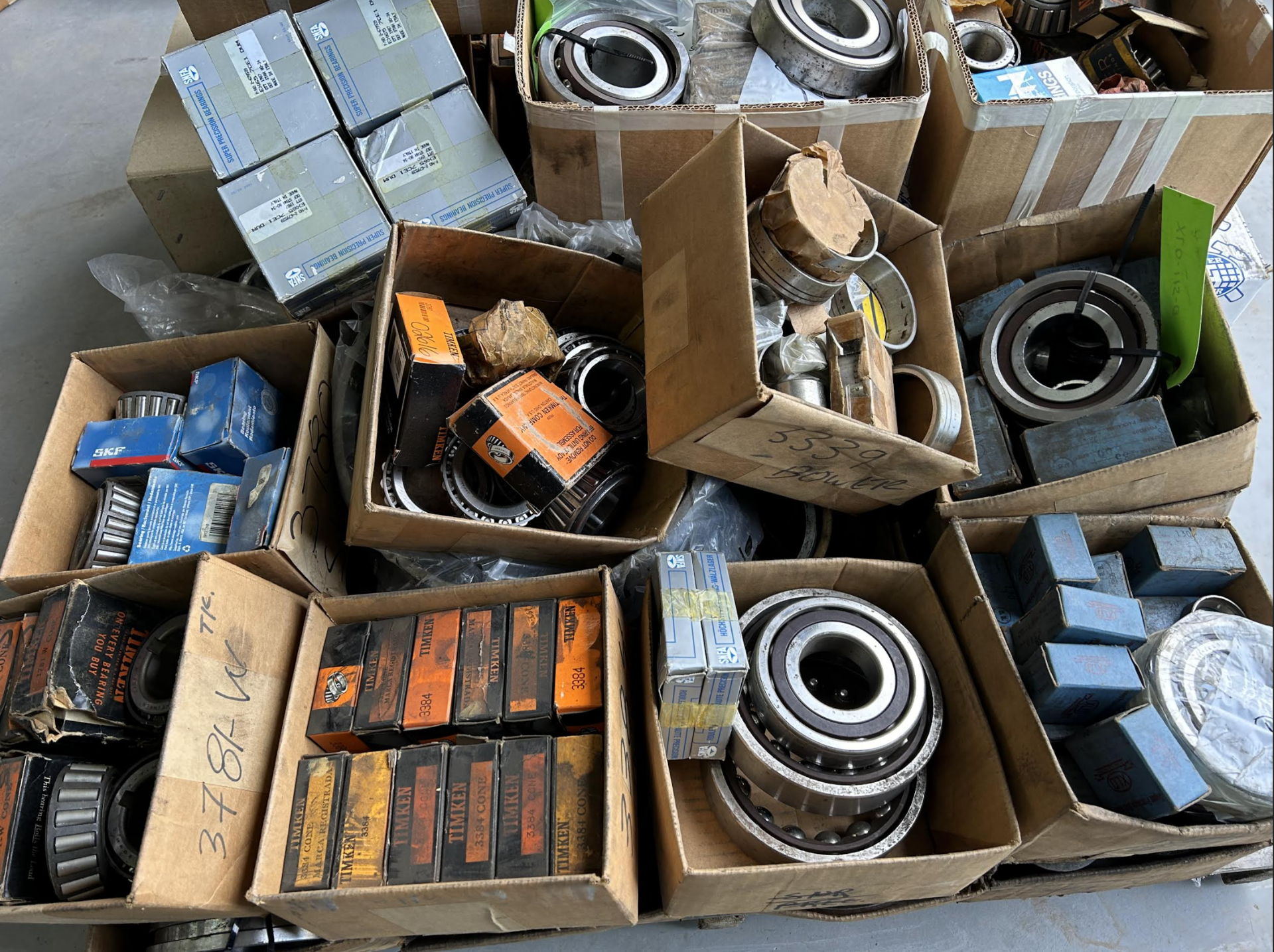 (Located in Rochester, NY) Pallet of Miscellaneous Bearings, Timken, SNFA, SKF, NTN - Image 2 of 4