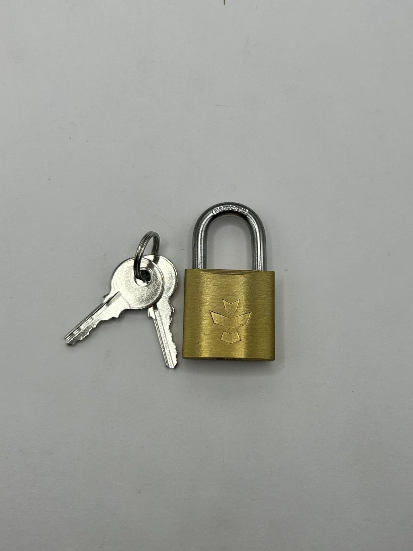 (Located in Moreno Valley, CA) Revelry Supply The Luggage Lock Brass, Qty 195