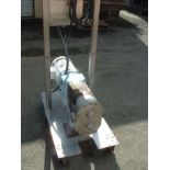 (Located in Morgan Hill, CA) Waukesha Positive Displacement Pump, Model 130, SN 10888 SS