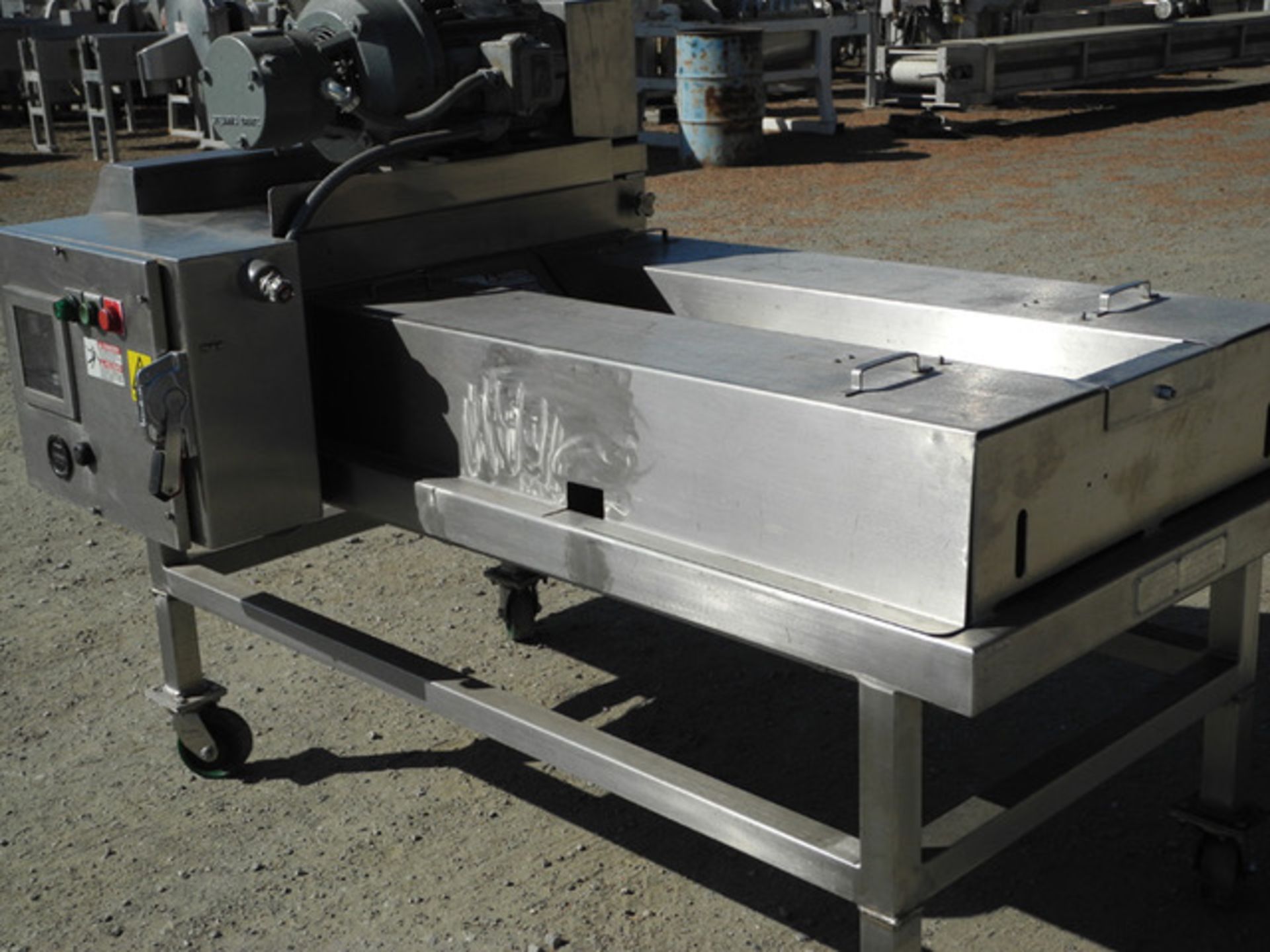 (Located in Morgan Hill, CA) Urschel Dicer, Model J9-A, SN 1113, 5 HP, 230/460 Volt, 1175 RPM w/Ste - Bild 4 aus 5