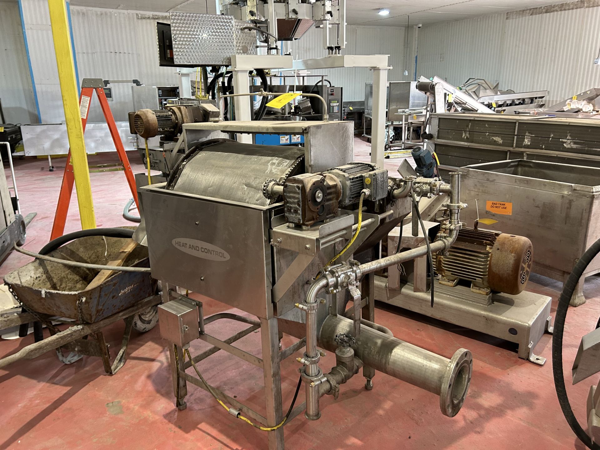 Lot Location: Hartley IA - Heat and Control Continous Belt Fryer, Model #CBF-36 / HMF. TLA, S/N # - Image 14 of 41