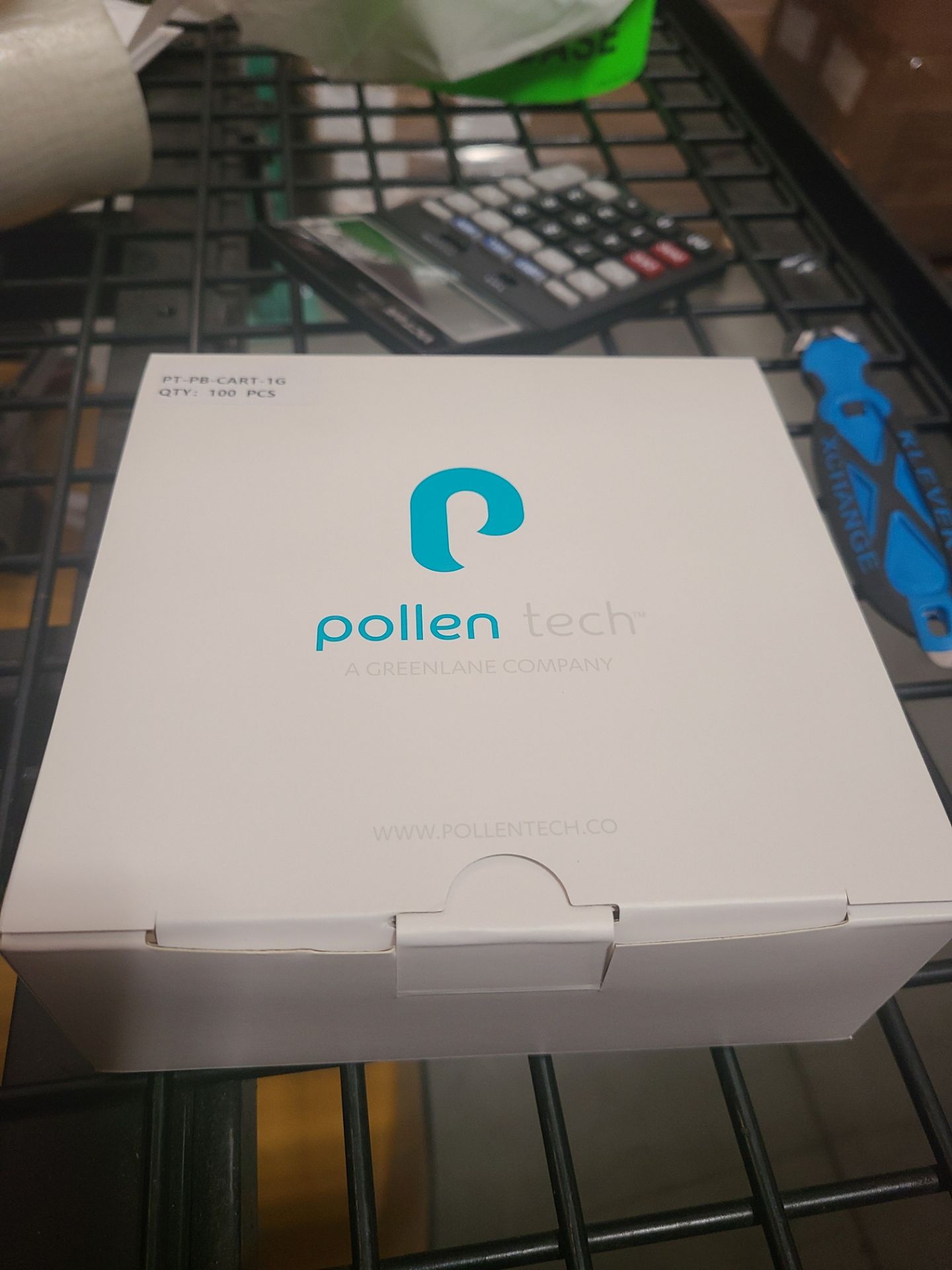 (Located in Moreno Valley, CA) Pollen Tech Plastic Body Screw-In Cartridge - 1.0 Gram 1.8mm, Qty - Image 2 of 4
