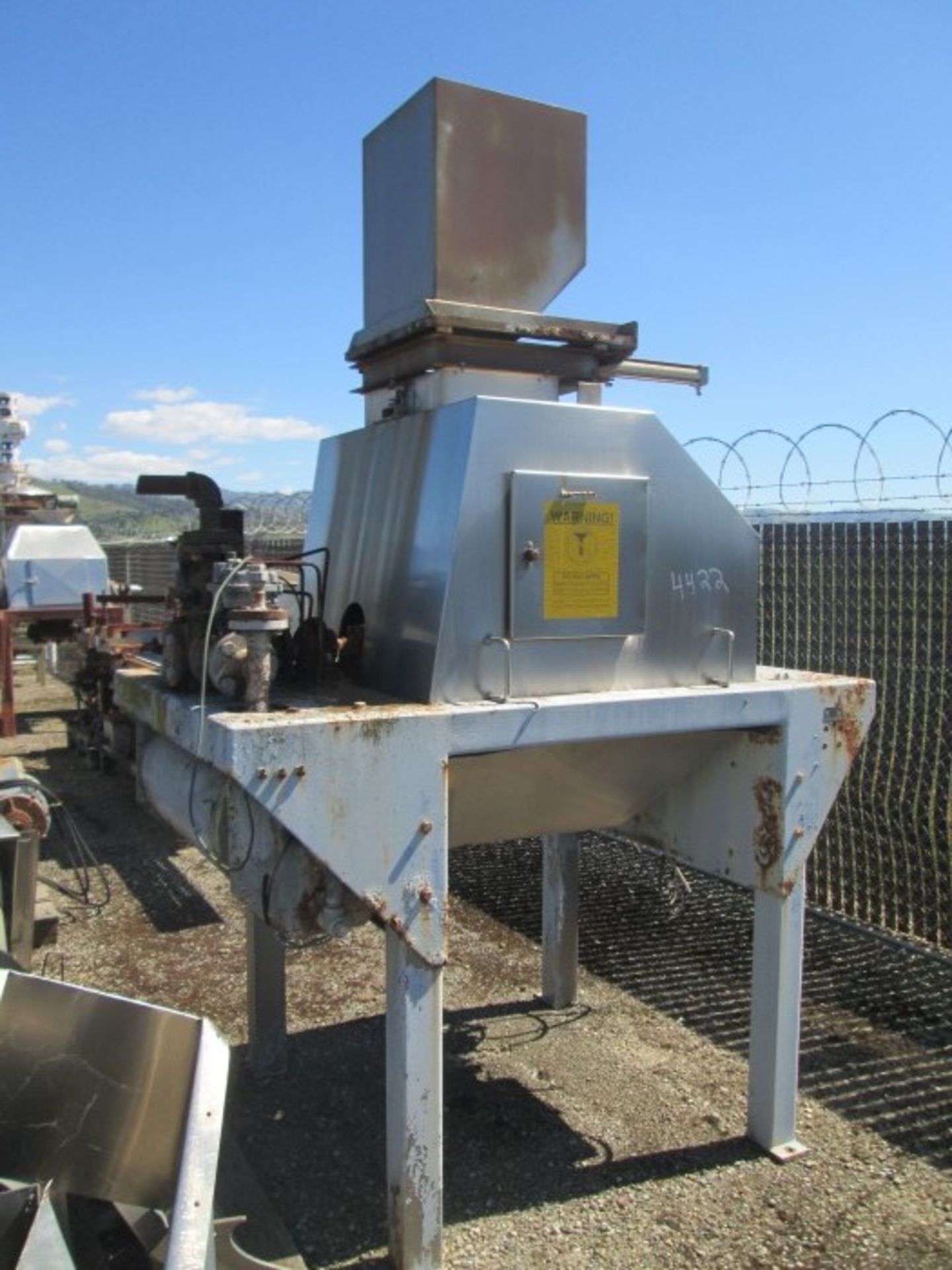 (Located in Morgan Hill, CA) Odenburg K and K Peeler, Model 100 Liter, SN 3801, Mild Steel Vessel - Image 3 of 8