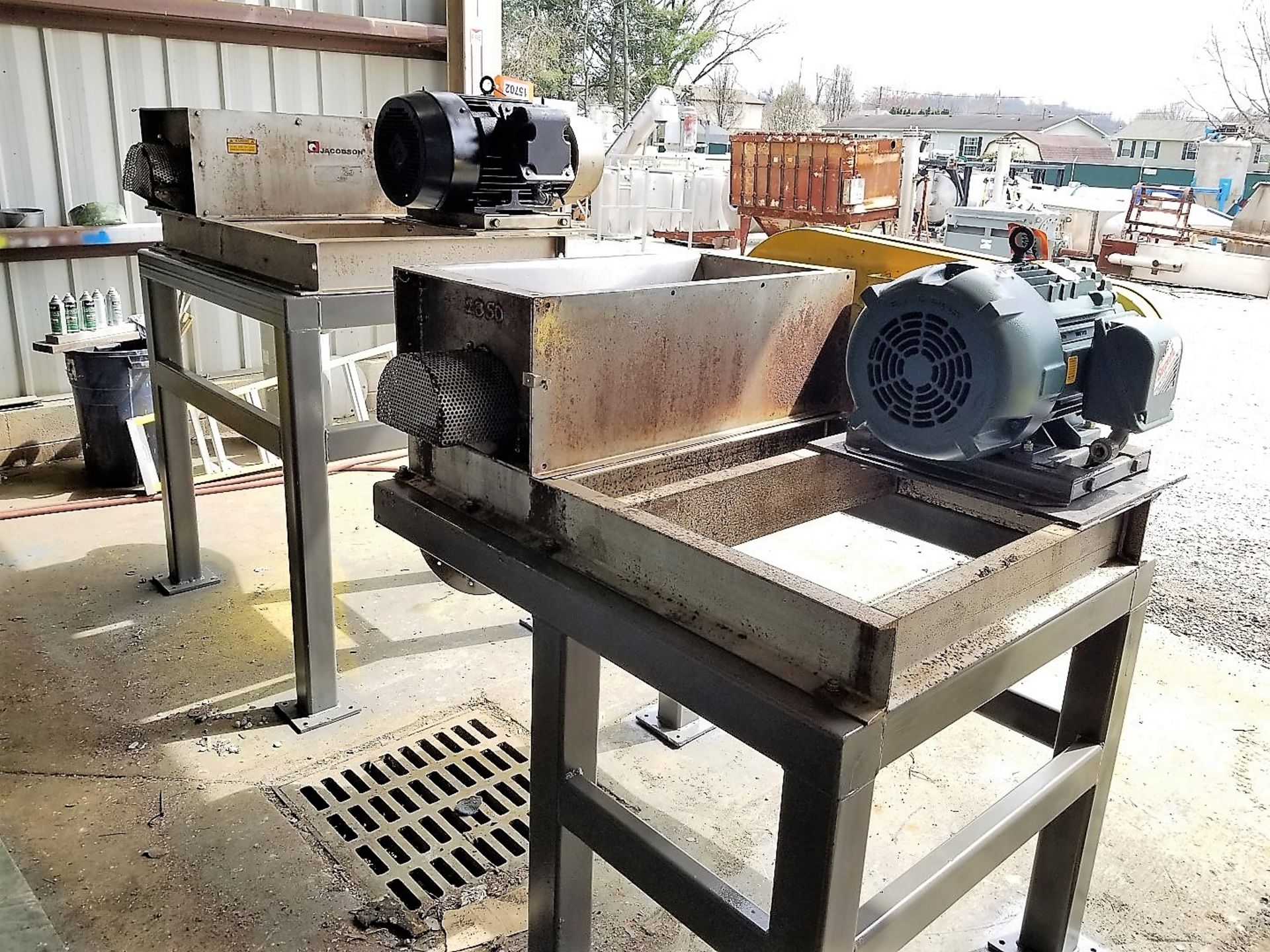 Lot Location: Greensboro NC Jacobson Carter Day Model 1434 Full Nelson Crusher Stainless Steel - Image 12 of 13