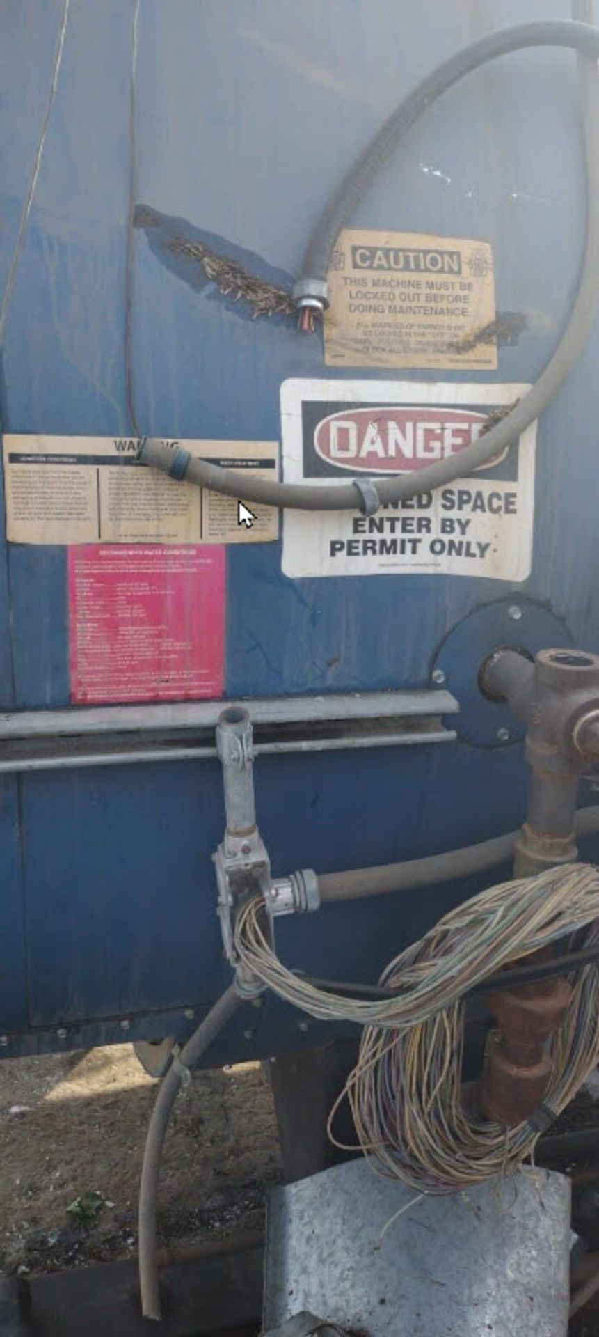 (Located in Hollister CA) 10 hp Hurst Firetube Boiler Unknown Series, Rigging Fee: $100 - Image 12 of 12