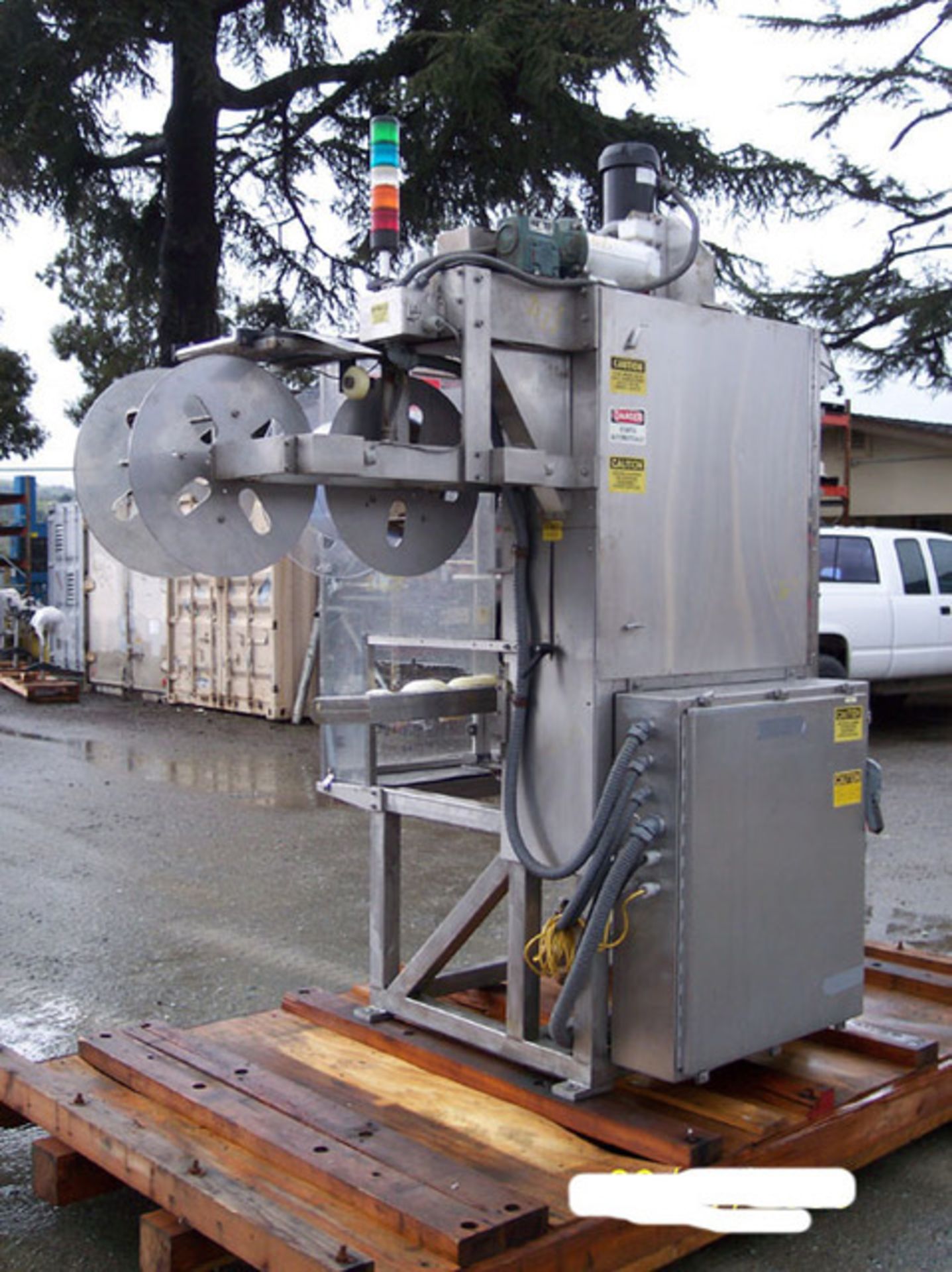 (Located in Morgan Hill, CA) PDC (Norwalk Ct) Tamper Evident, Model F200L, SN 047, 240 Volts - Image 3 of 13